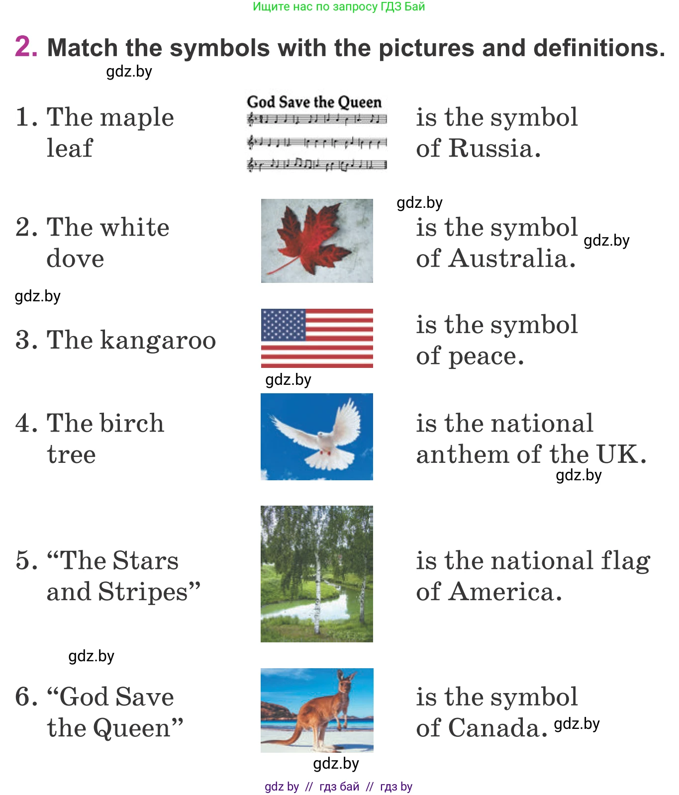 Английский язык (english), 6 класс Учебник, авторы: Демченко Наталья Валентиновна, Севрюкова Татьяна Юрьевна, Юхнель Наталья Валентиновна, Наумова Елена Георгиевна, Рыбалко О Н, Манешина А В, Маслёнченко Н А, издательство Вышэйшая школа, Минск, 2018, красного цвета, Часть 2, страница 14, номер 2, Условие