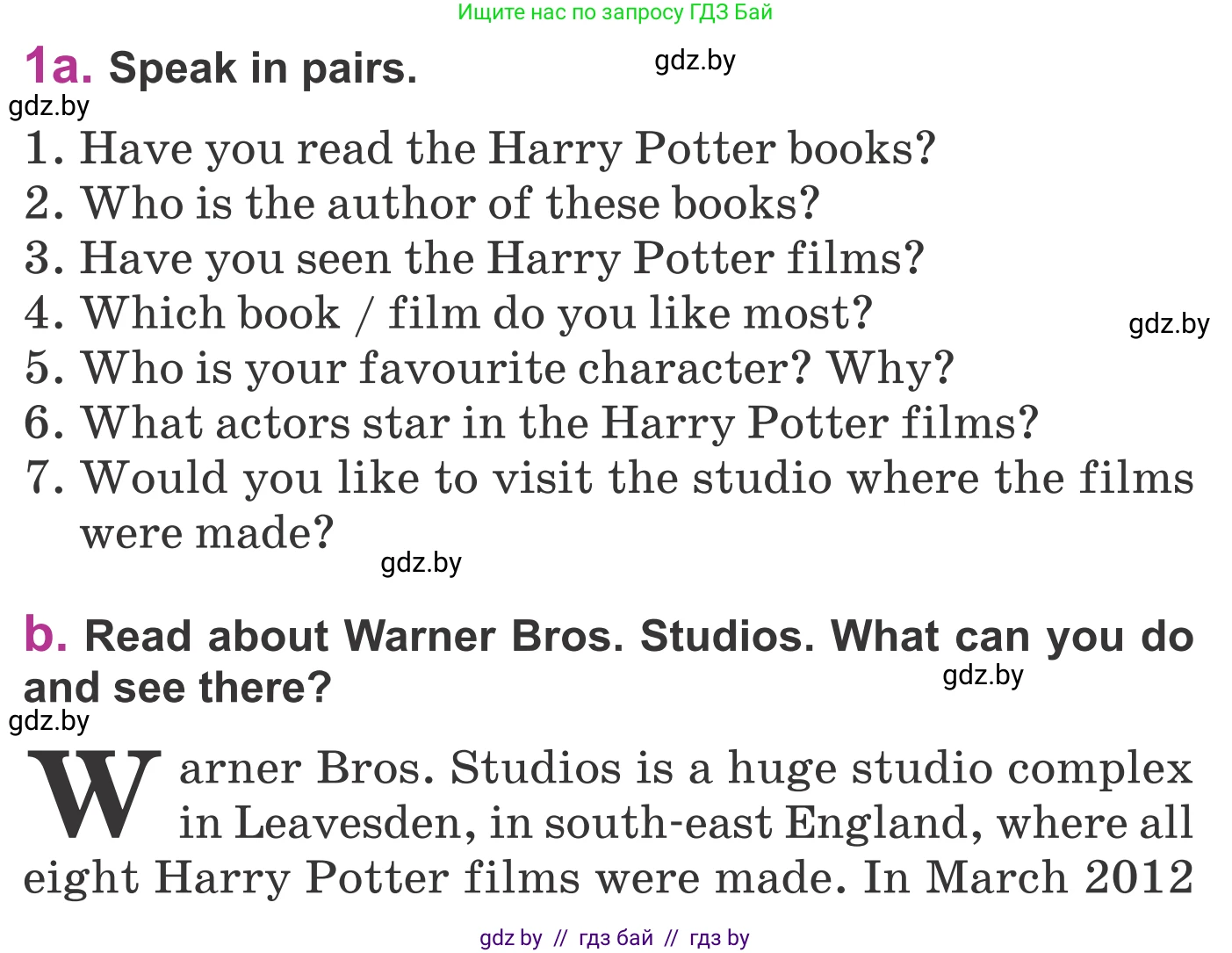 Английский язык (english), 6 класс Учебник, авторы: Демченко Наталья Валентиновна, Севрюкова Татьяна Юрьевна, Юхнель Наталья Валентиновна, Наумова Елена Георгиевна, Рыбалко О Н, Манешина А В, Маслёнченко Н А, издательство Вышэйшая школа, Минск, 2018, красного цвета, Часть 2, страница 190, номер 1, Условие