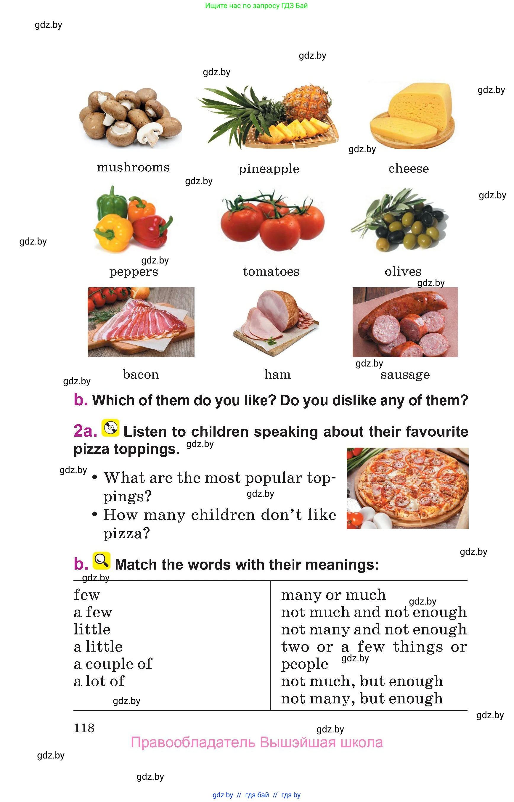 Английский язык (english), 6 класс Учебник, авторы: Демченко Наталья Валентиновна, Севрюкова Татьяна Юрьевна, Юхнель Наталья Валентиновна, Наумова Елена Георгиевна, Рыбалко О Н, Манешина А В, Маслёнченко Н А, издательство Вышэйшая школа, Минск, 2018, красного цвета, Часть 1, страница 118