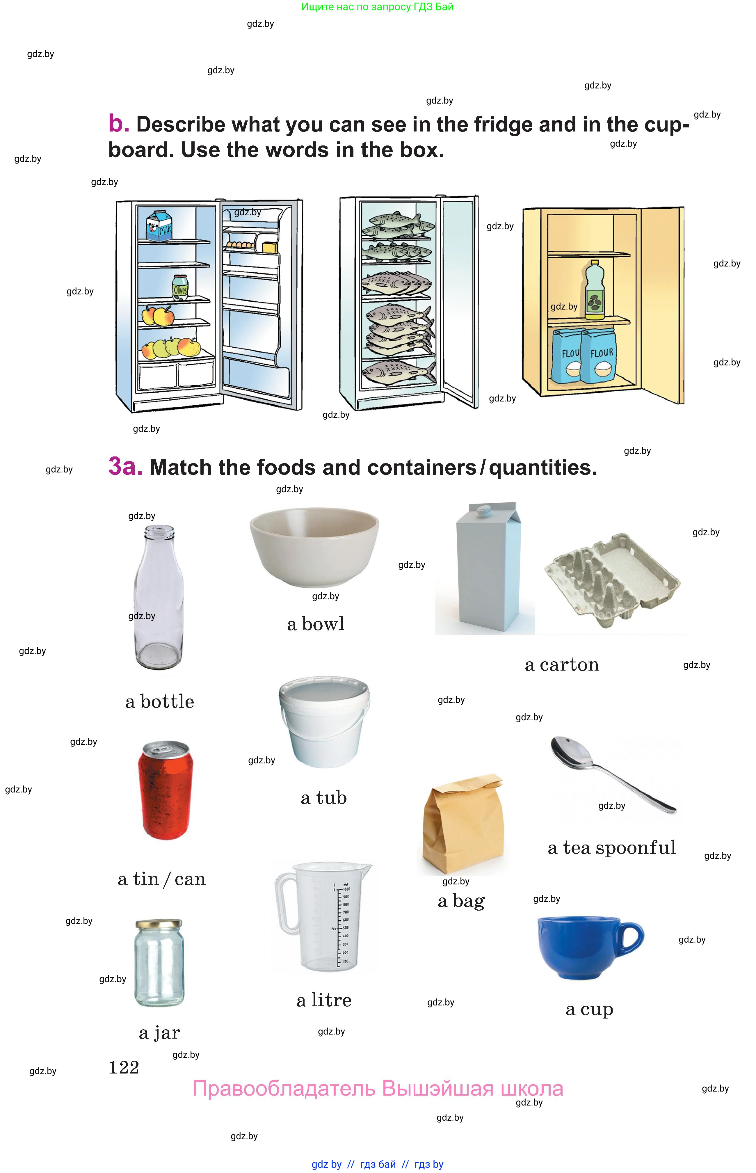 Английский язык (english), 6 класс Учебник, авторы: Демченко Наталья Валентиновна, Севрюкова Татьяна Юрьевна, Юхнель Наталья Валентиновна, Наумова Елена Георгиевна, Рыбалко О Н, Манешина А В, Маслёнченко Н А, издательство Вышэйшая школа, Минск, 2018, красного цвета, Часть 1, страница 122