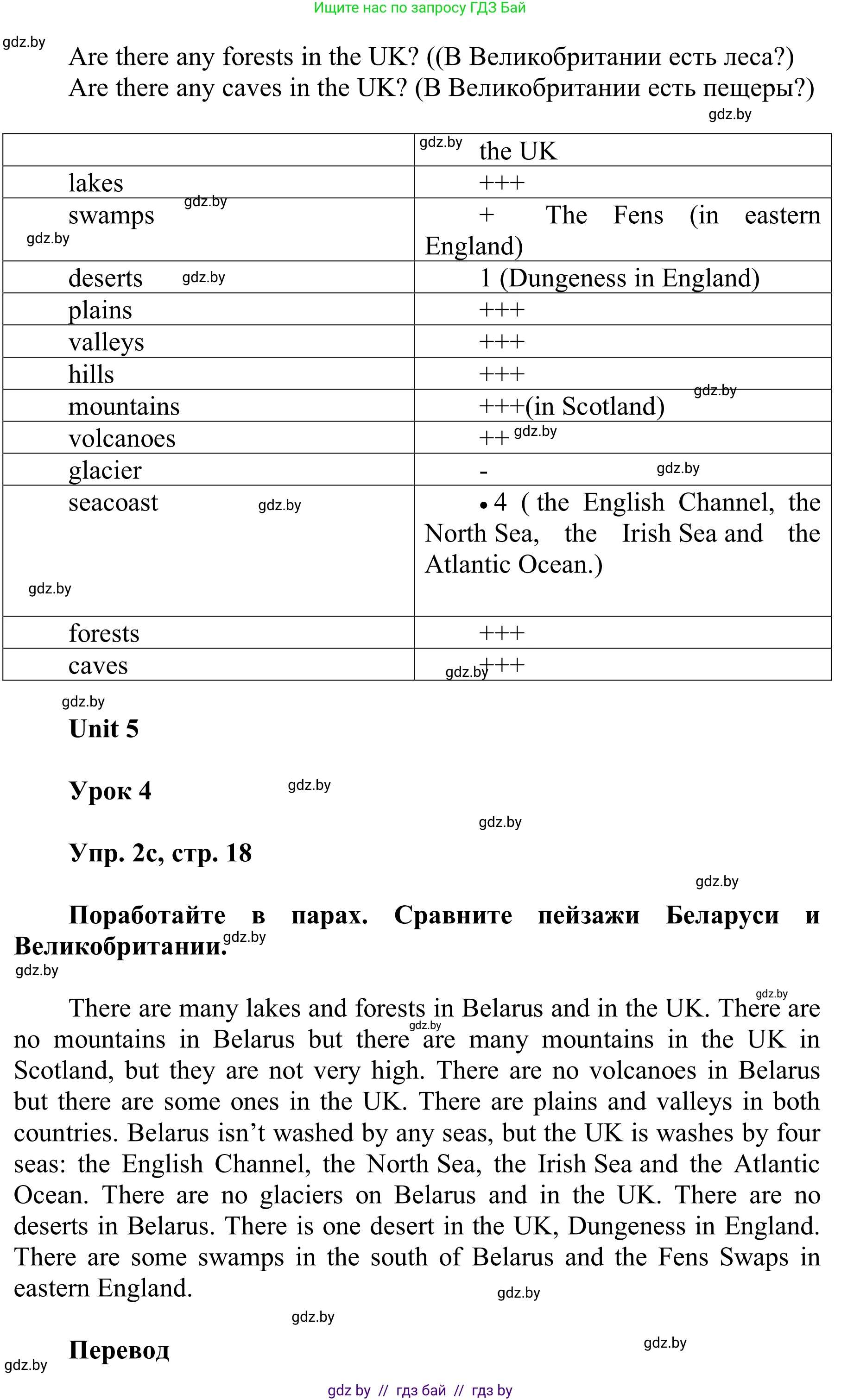 Английский язык (english), 6 класс Учебник, авторы: Демченко Наталья Валентиновна, Севрюкова Татьяна Юрьевна, Юхнель Наталья Валентиновна, Наумова Елена Георгиевна, Рыбалко О Н, Манешина А В, Маслёнченко Н А, издательство Вышэйшая школа, Минск, 2018, красного цвета, Часть 2, страница 17, номер 2, Решение (продолжение 2)