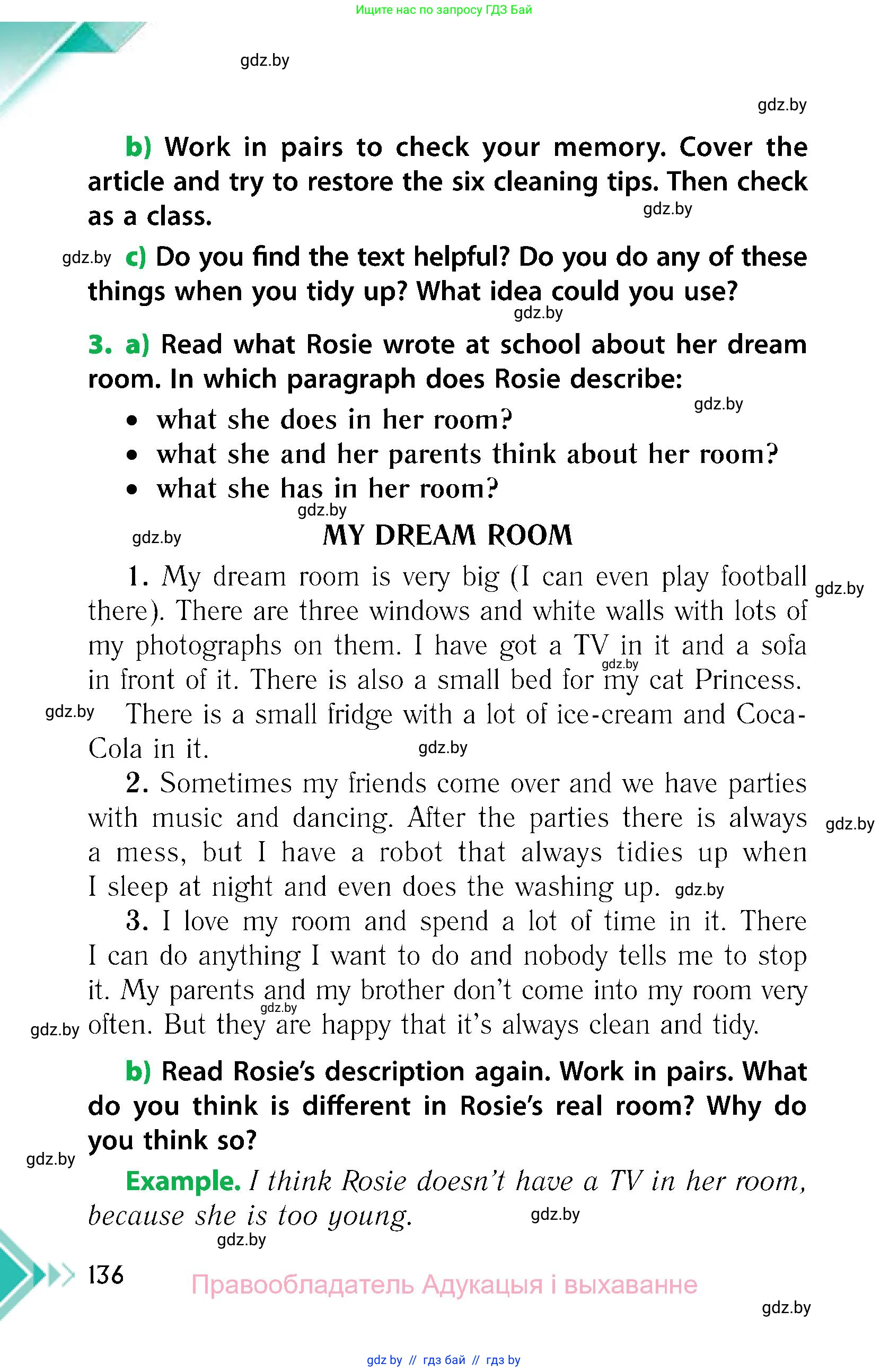 Английский язык (english), 6 класс Учебник, авторы: Юхнель Наталья Валентиновна, Наумова Елена Георгиевна, Малиновская Елена Александровна, издательство Адукацыя i выхаванне, Минск, 2021, страница 136