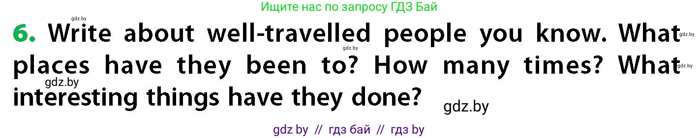 Английский язык (english), 6 класс Учебник, авторы: Юхнель Наталья Валентиновна, Наумова Елена Георгиевна, Малиновская Елена Александровна, издательство Адукацыя i выхаванне, Минск, 2021, страница 37, номер 6, Условие
