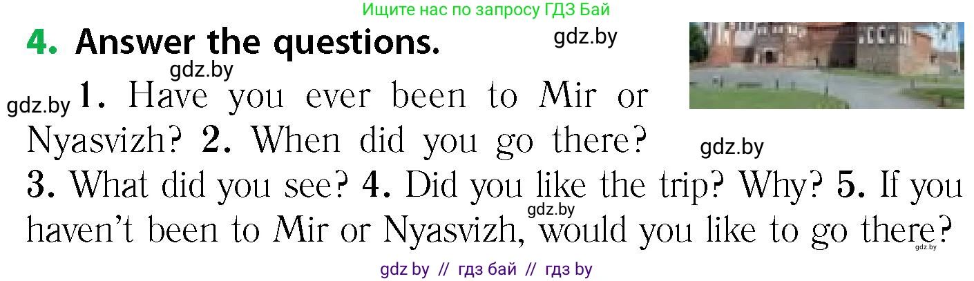 Английский язык (english), 6 класс Учебник, авторы: Юхнель Наталья Валентиновна, Наумова Елена Георгиевна, Малиновская Елена Александровна, издательство Адукацыя i выхаванне, Минск, 2021, страница 74, номер 4, Условие