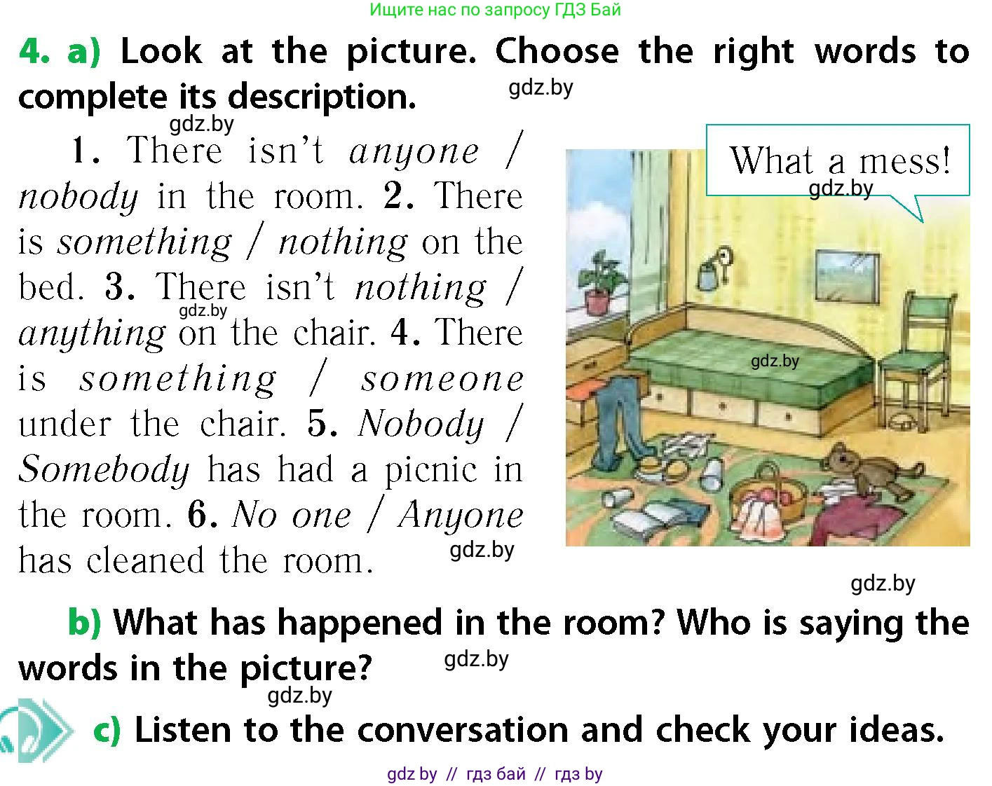 Английский язык (english), 6 класс Учебник, авторы: Юхнель Наталья Валентиновна, Наумова Елена Георгиевна, Малиновская Елена Александровна, издательство Адукацыя i выхаванне, Минск, 2021, страница 115, номер 4, Условие