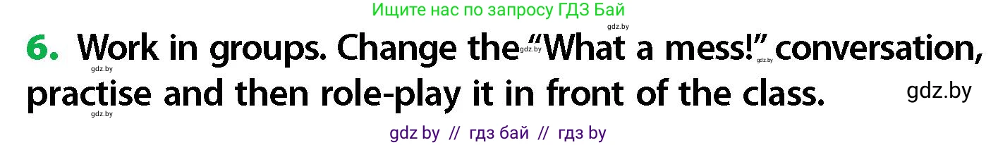 Английский язык (english), 6 класс Учебник, авторы: Юхнель Наталья Валентиновна, Наумова Елена Георгиевна, Малиновская Елена Александровна, издательство Адукацыя i выхаванне, Минск, 2021, страница 116, номер 6, Условие