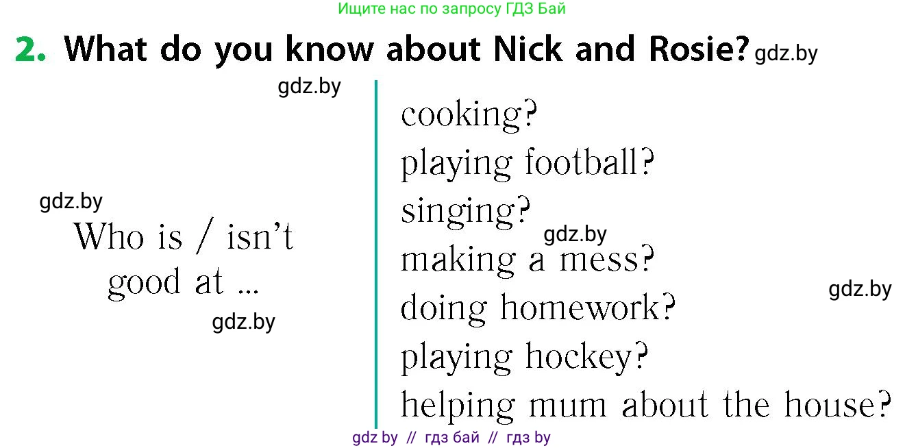 Английский язык (english), 6 класс Учебник, авторы: Юхнель Наталья Валентиновна, Наумова Елена Георгиевна, Малиновская Елена Александровна, издательство Адукацыя i выхаванне, Минск, 2021, страница 128, номер 2, Условие