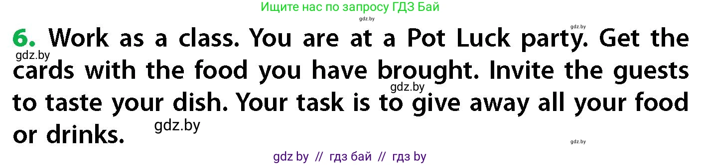 Английский язык (english), 6 класс Учебник, авторы: Юхнель Наталья Валентиновна, Наумова Елена Георгиевна, Малиновская Елена Александровна, издательство Адукацыя i выхаванне, Минск, 2021, страница 157, номер 6, Условие