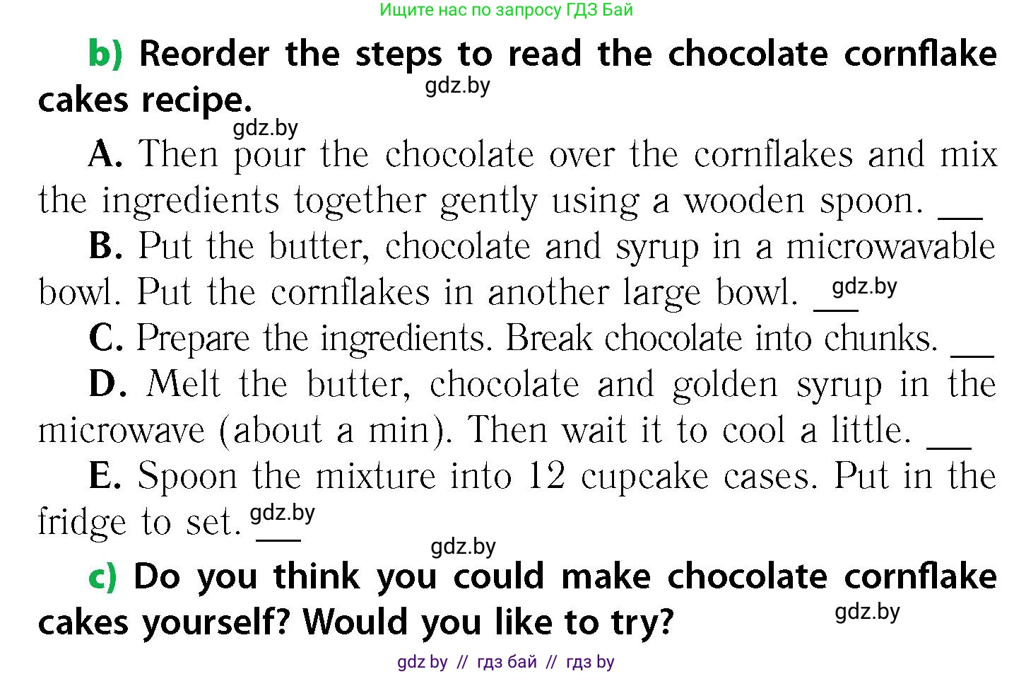 Английский язык (english), 6 класс Учебник, авторы: Юхнель Наталья Валентиновна, Наумова Елена Георгиевна, Малиновская Елена Александровна, издательство Адукацыя i выхаванне, Минск, 2021, страница 159, номер 4, Условие (продолжение 2)