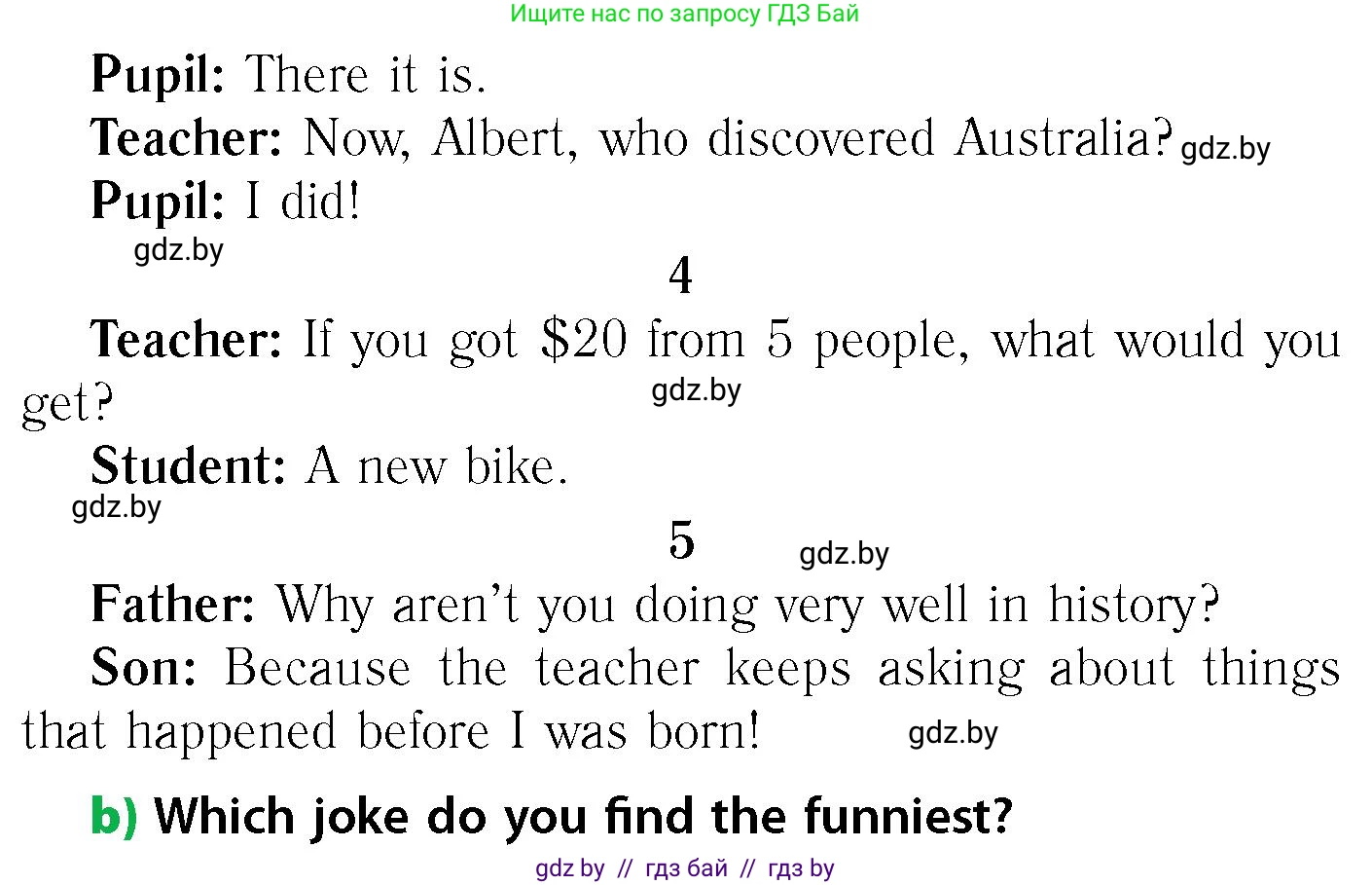 Английский язык (english), 6 класс Учебник, авторы: Юхнель Наталья Валентиновна, Наумова Елена Георгиевна, Малиновская Елена Александровна, издательство Адукацыя i выхаванне, Минск, 2021, страница 185, номер 3, Условие (продолжение 2)