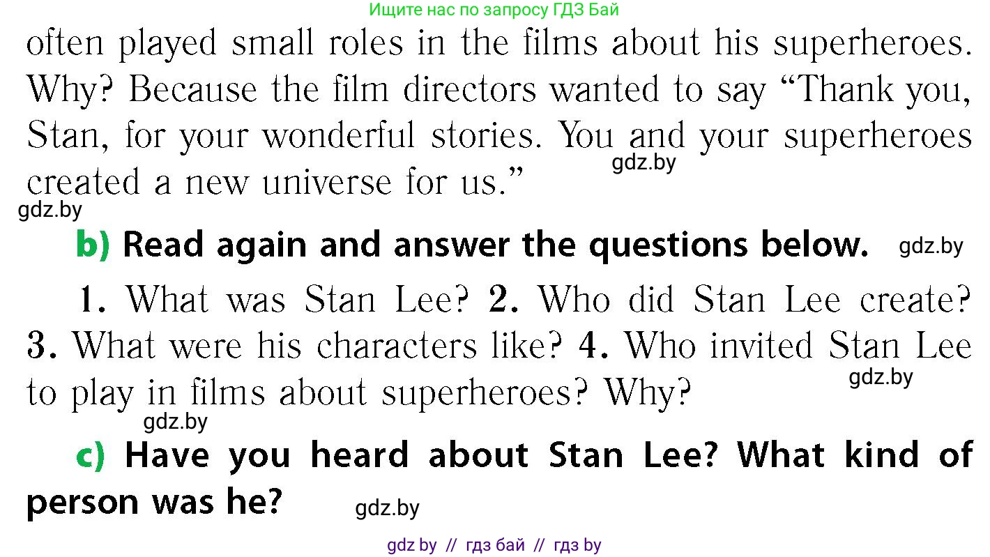 Английский язык (english), 6 класс Учебник, авторы: Юхнель Наталья Валентиновна, Наумова Елена Георгиевна, Малиновская Елена Александровна, издательство Адукацыя i выхаванне, Минск, 2021, страница 209, номер 2, Условие (продолжение 2)