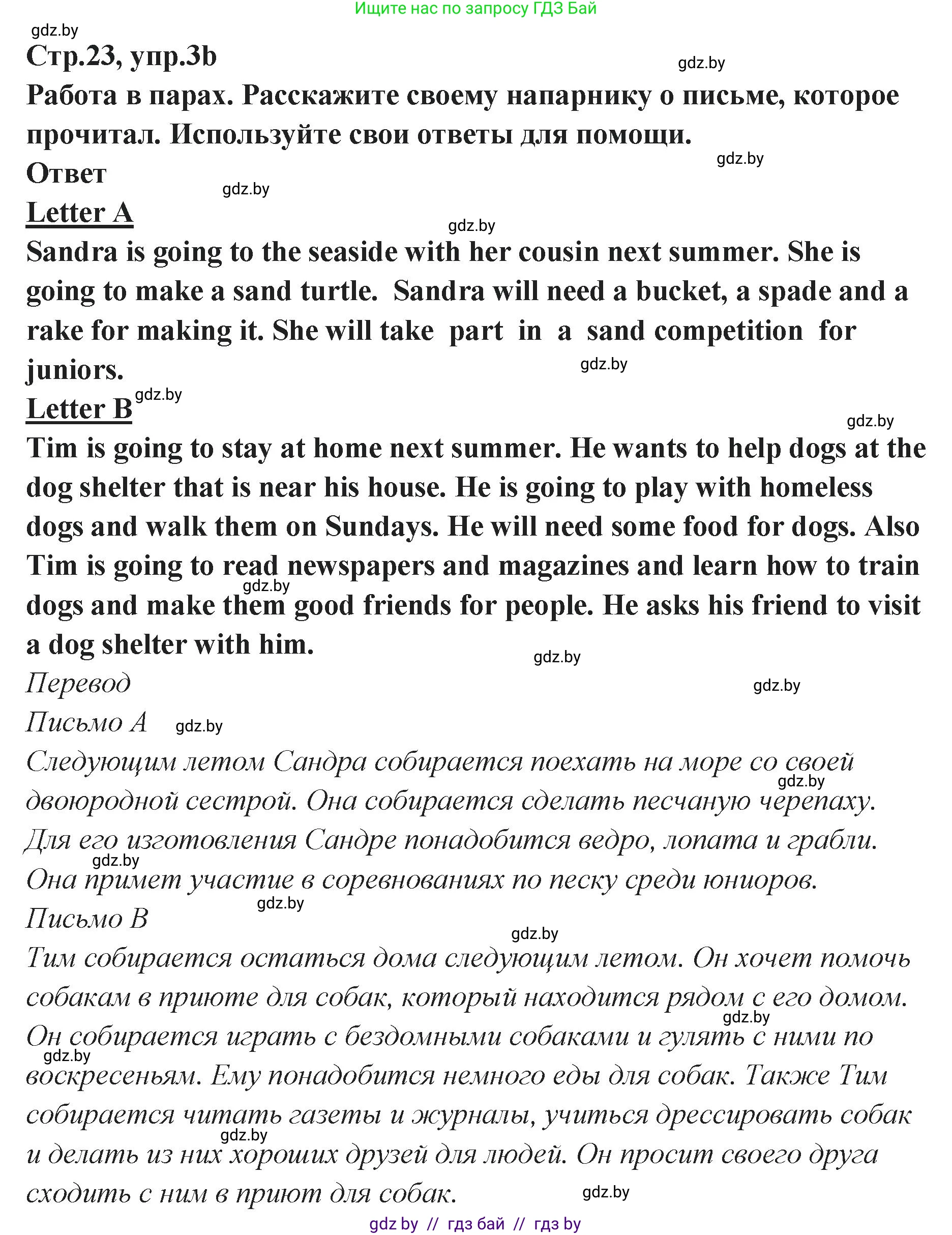 Английский язык (english), 6 класс Учебник, авторы: Юхнель Наталья Валентиновна, Наумова Елена Георгиевна, Малиновская Елена Александровна, издательство Адукацыя i выхаванне, Минск, 2021, страница 22, номер 3, Решение (продолжение 3)