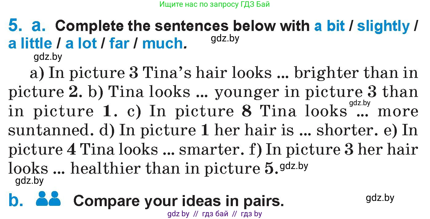 Английский язык (english), 7 класс Учебник (Student's book), авторы: Юхнель Наталья Валентиновна, Демченко Наталья Валентиновна, Наумова Елена Георгиевна, Романчук Вероника Романовна, издательство Вышэйшая школа, Минск, 2023, страница 15, номер 5, Условие