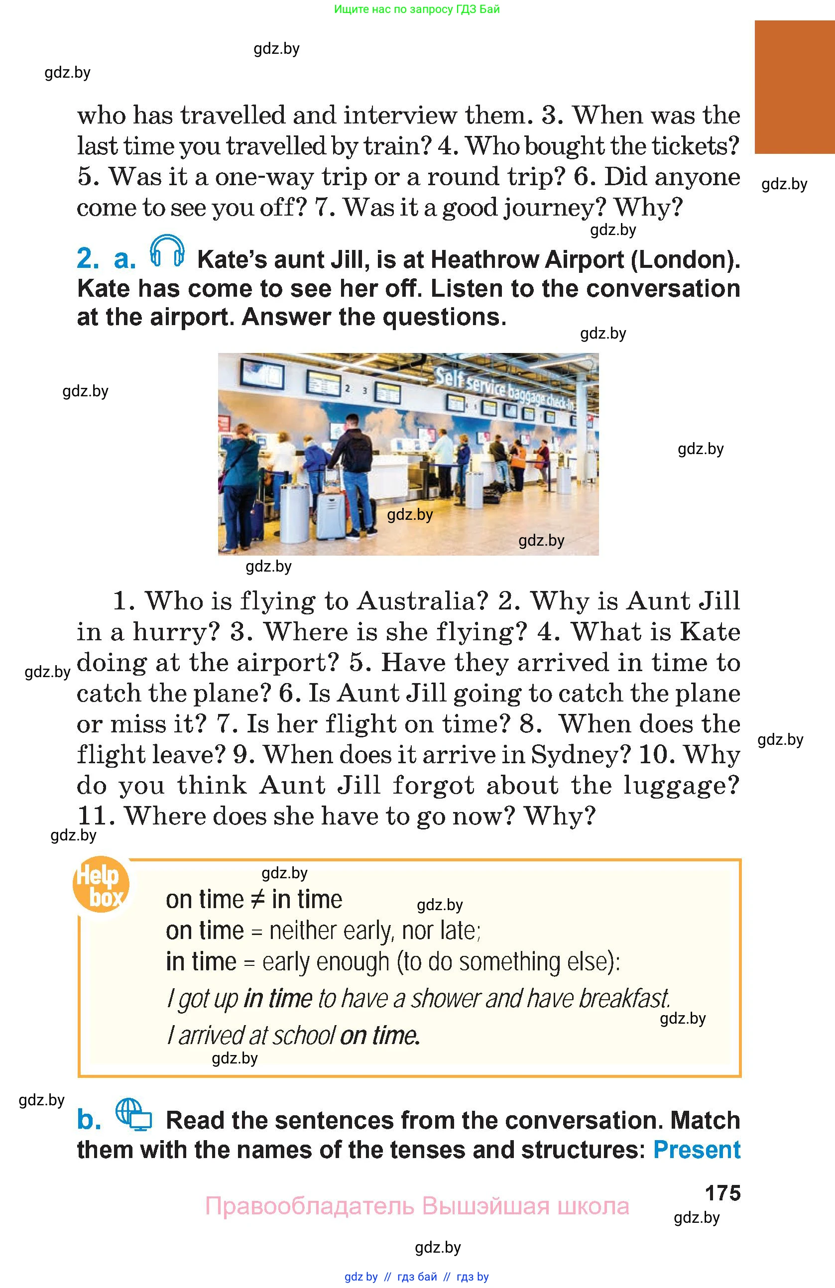 Английский язык (english), 7 класс Учебник (Student's book), авторы: Юхнель Наталья Валентиновна, Демченко Наталья Валентиновна, Наумова Елена Георгиевна, Романчук Вероника Романовна, издательство Вышэйшая школа, Минск, 2023, страница 175