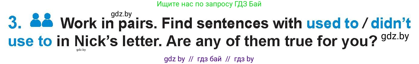 Английский язык (english), 7 класс Учебник (Student's book), авторы: Юхнель Наталья Валентиновна, Демченко Наталья Валентиновна, Наумова Елена Георгиевна, Романчук Вероника Романовна, издательство Вышэйшая школа, Минск, 2023, страница 37, номер 3, Условие