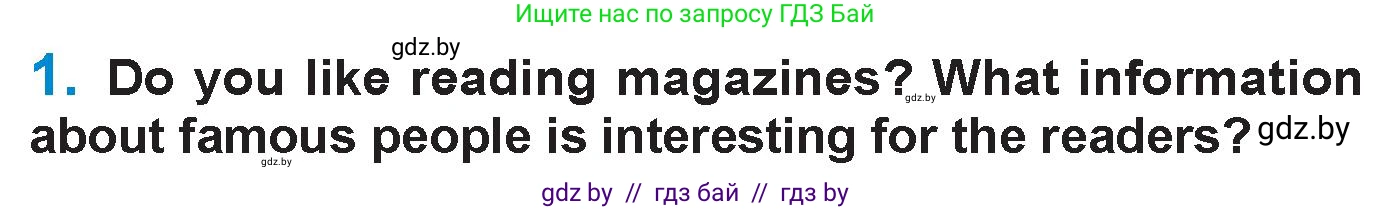 Английский язык (english), 7 класс Учебник (Student's book), авторы: Юхнель Наталья Валентиновна, Демченко Наталья Валентиновна, Наумова Елена Георгиевна, Романчук Вероника Романовна, издательство Вышэйшая школа, Минск, 2023, страница 74, номер 1, Условие