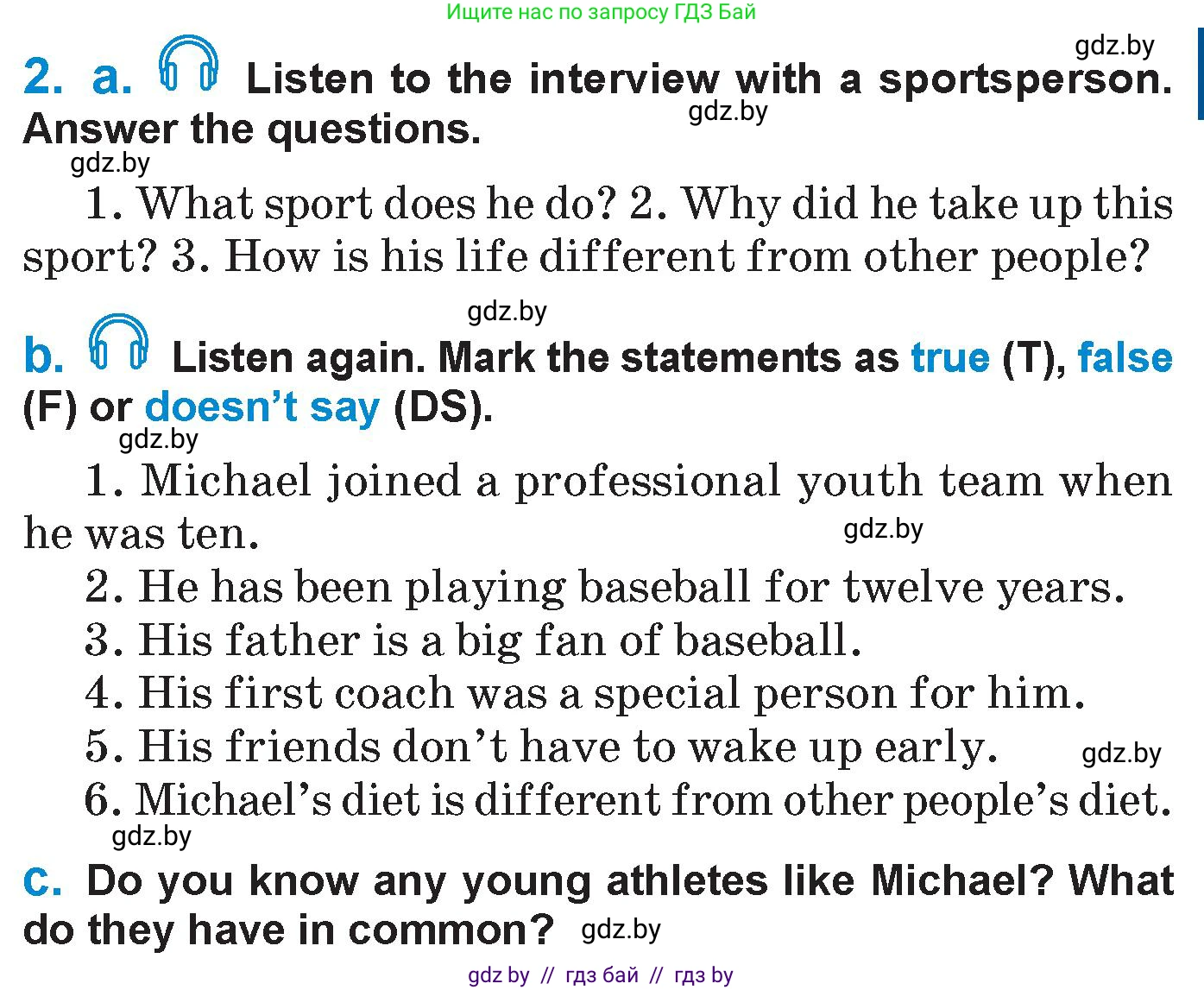 Английский язык (english), 7 класс Учебник (Student's book), авторы: Юхнель Наталья Валентиновна, Демченко Наталья Валентиновна, Наумова Елена Георгиевна, Романчук Вероника Романовна, издательство Вышэйшая школа, Минск, 2023, страница 127, номер 2, Условие