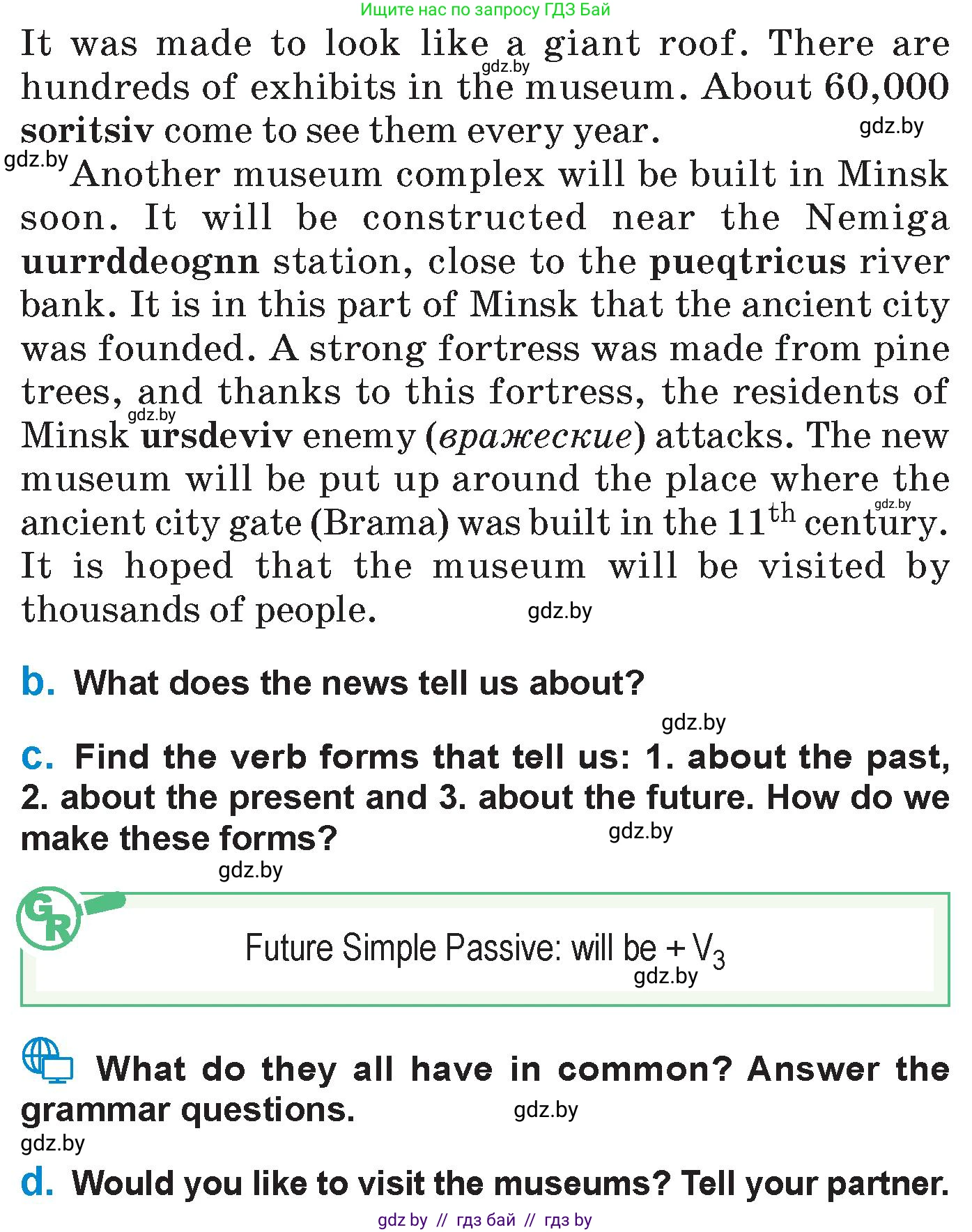 Английский язык (english), 7 класс Учебник (Student's book), авторы: Юхнель Наталья Валентиновна, Демченко Наталья Валентиновна, Наумова Елена Георгиевна, Романчук Вероника Романовна, издательство Вышэйшая школа, Минск, 2023, страница 163, номер 6, Условие (продолжение 2)