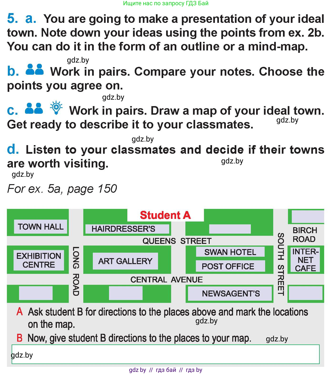 Английский язык (english), 7 класс Учебник (Student's book), авторы: Юхнель Наталья Валентиновна, Демченко Наталья Валентиновна, Наумова Елена Георгиевна, Романчук Вероника Романовна, издательство Вышэйшая школа, Минск, 2023, страница 170, номер 5, Условие