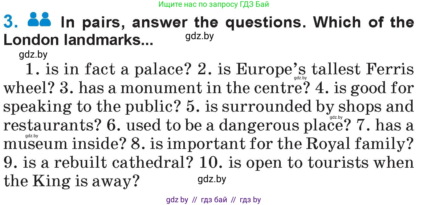 Английский язык (english), 7 класс Учебник (Student's book), авторы: Юхнель Наталья Валентиновна, Демченко Наталья Валентиновна, Наумова Елена Георгиевна, Романчук Вероника Романовна, издательство Вышэйшая школа, Минск, 2023, страница 183, номер 3, Условие