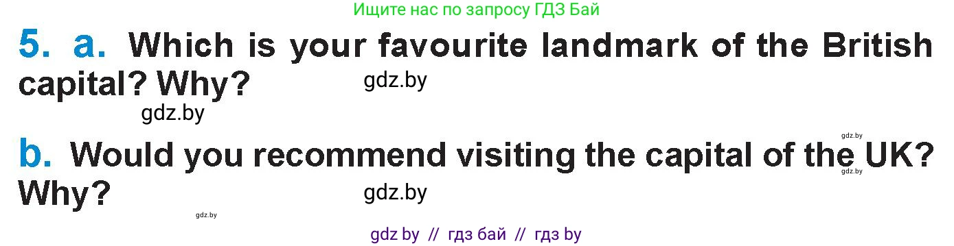 Английский язык (english), 7 класс Учебник (Student's book), авторы: Юхнель Наталья Валентиновна, Демченко Наталья Валентиновна, Наумова Елена Георгиевна, Романчук Вероника Романовна, издательство Вышэйшая школа, Минск, 2023, страница 183, номер 5, Условие