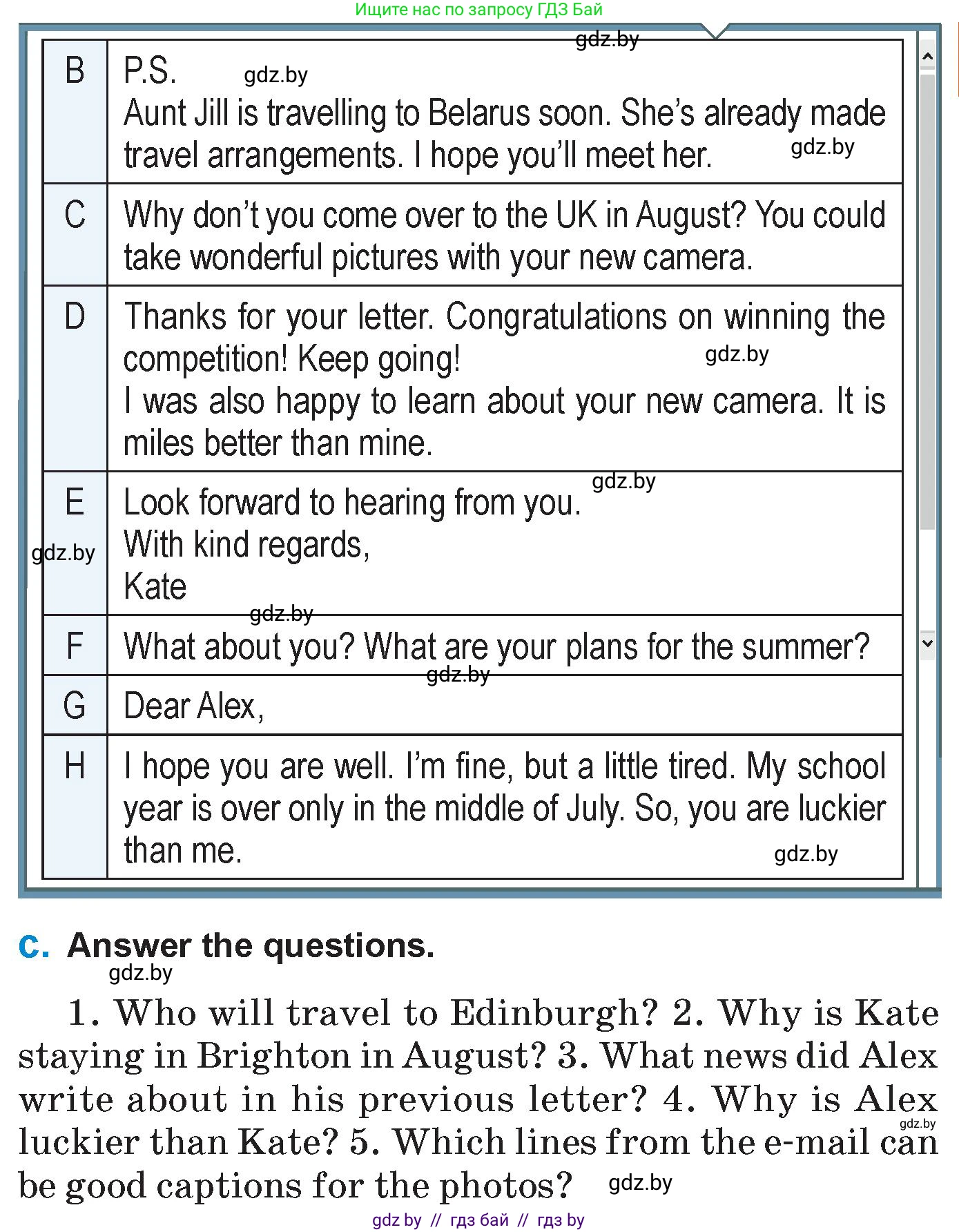 Английский язык (english), 7 класс Учебник (Student's book), авторы: Юхнель Наталья Валентиновна, Демченко Наталья Валентиновна, Наумова Елена Георгиевна, Романчук Вероника Романовна, издательство Вышэйшая школа, Минск, 2023, страница 193, номер 2, Условие (продолжение 3)