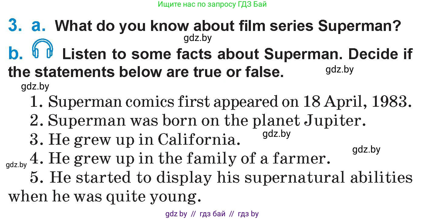 Английский язык (english), 7 класс Учебник (Student's book), авторы: Юхнель Наталья Валентиновна, Демченко Наталья Валентиновна, Наумова Елена Георгиевна, Романчук Вероника Романовна, издательство Вышэйшая школа, Минск, 2023, страница 239, номер 3, Условие