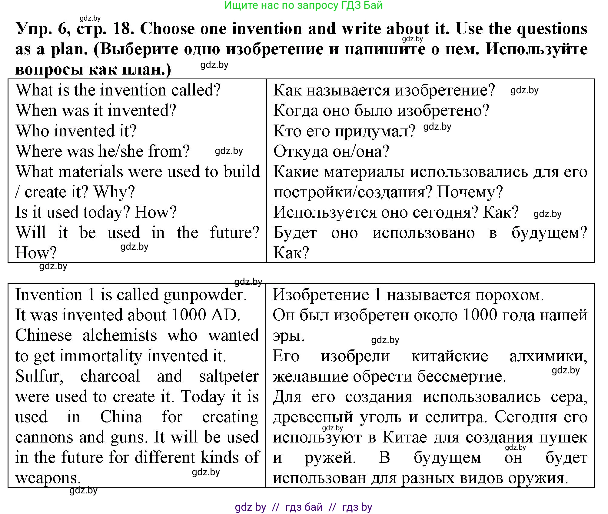 Английский язык (english), 7 класс тесты (test book), авторы: Севрюкова Татьяна Юрьевна, Калишевич Алла Ивановна, издательство Аверсэв, Минск, 2022, зелёного цвета, страница 18, номер 6, Решение 2