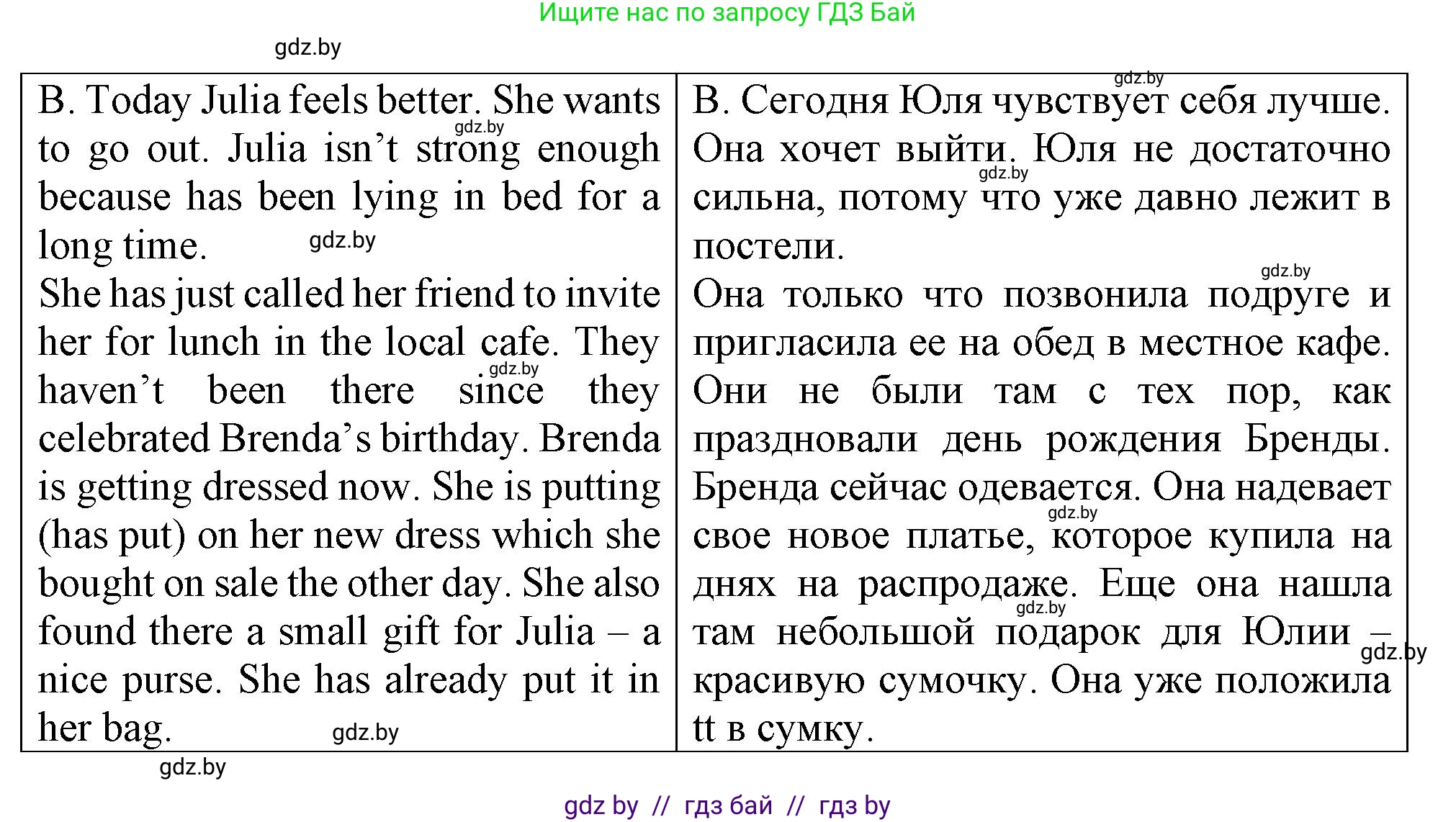 Английский язык (english), 7 класс Тетрадь по грамматике (grammar), авторы: Севрюкова Татьяна Юрьевна, Бушуева Эдите Владиславовна, Юхнель Наталья Валентиновна, издательство Аверсэв, Минск, 2023, страница 47, номер 6, Решение (продолжение 2)