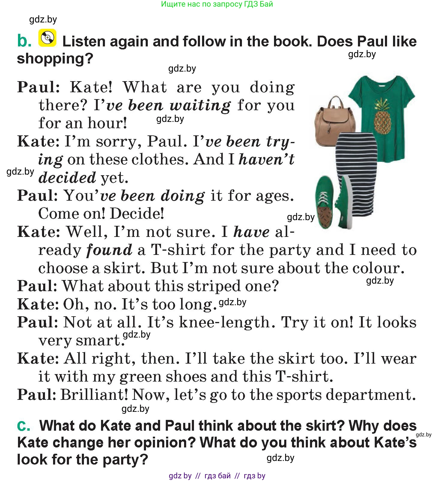 Английский язык (english), 7 класс Учебник (Student's book), авторы: Демченко Наталья Валентиновна, Севрюкова Татьяна Юрьевна, Юхнель Наталья Валентиновна, Наумова Елена Георгиевна, Манешина А В, Маслёнченко Н А, издательство Вышэйшая школа, Минск, 2019, оранжевого цвета, Часть ( Part) 1, страница 107, номер 2, Условие (продолжение 2)