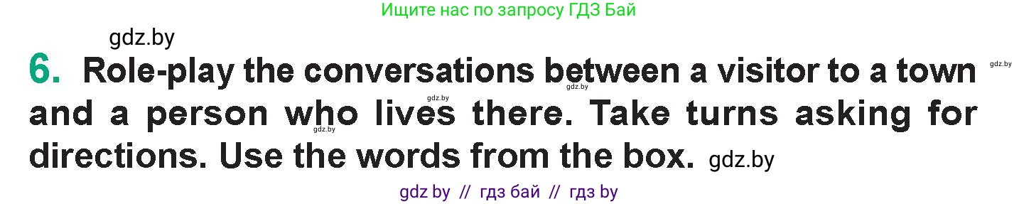 Английский язык (english), 7 класс Учебник (Student's book), авторы: Демченко Наталья Валентиновна, Севрюкова Татьяна Юрьевна, Юхнель Наталья Валентиновна, Наумова Елена Георгиевна, Манешина А В, Маслёнченко Н А, издательство Вышэйшая школа, Минск, 2019, оранжевого цвета, Часть ( Part) 2, страница 62, номер 6, Условие