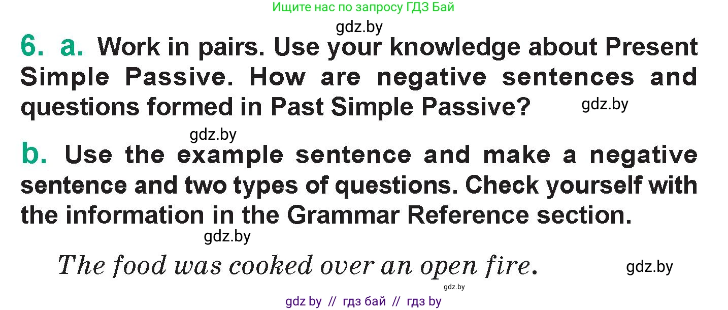 Английский язык (english), 7 класс Учебник (Student's book), авторы: Демченко Наталья Валентиновна, Севрюкова Татьяна Юрьевна, Юхнель Наталья Валентиновна, Наумова Елена Георгиевна, Манешина А В, Маслёнченко Н А, издательство Вышэйшая школа, Минск, 2019, оранжевого цвета, Часть ( Part) 2, страница 66, номер 6, Условие