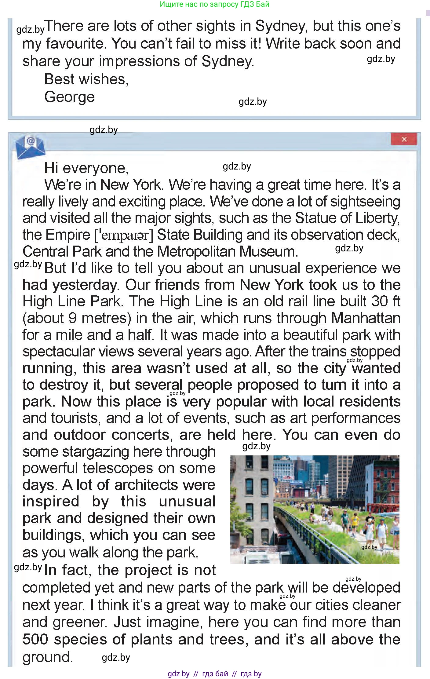 Английский язык (english), 7 класс Учебник (Student's book), авторы: Демченко Наталья Валентиновна, Севрюкова Татьяна Юрьевна, Юхнель Наталья Валентиновна, Наумова Елена Георгиевна, Манешина А В, Маслёнченко Н А, издательство Вышэйшая школа, Минск, 2019, оранжевого цвета, Часть ( Part) 2, страница 76, номер 3, Условие (продолжение 2)