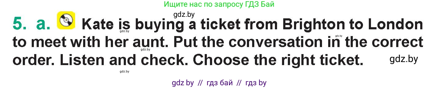 Английский язык (english), 7 класс Учебник (Student's book), авторы: Демченко Наталья Валентиновна, Севрюкова Татьяна Юрьевна, Юхнель Наталья Валентиновна, Наумова Елена Георгиевна, Манешина А В, Маслёнченко Н А, издательство Вышэйшая школа, Минск, 2019, оранжевого цвета, Часть ( Part) 2, страница 94, номер 5, Условие