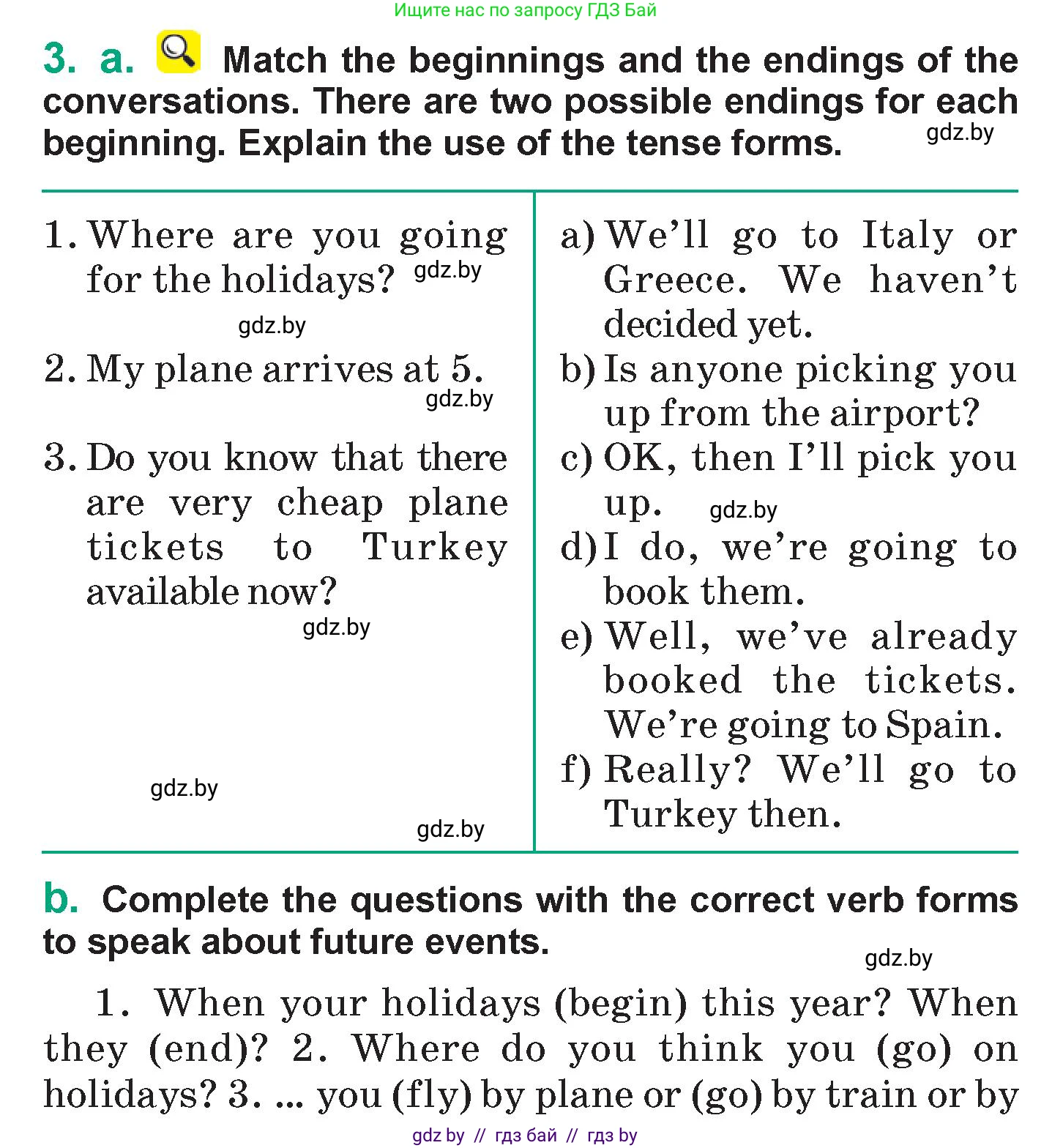Английский язык (english), 7 класс Учебник (Student's book), авторы: Демченко Наталья Валентиновна, Севрюкова Татьяна Юрьевна, Юхнель Наталья Валентиновна, Наумова Елена Георгиевна, Манешина А В, Маслёнченко Н А, издательство Вышэйшая школа, Минск, 2019, оранжевого цвета, Часть ( Part) 2, страница 109, номер 3, Условие
