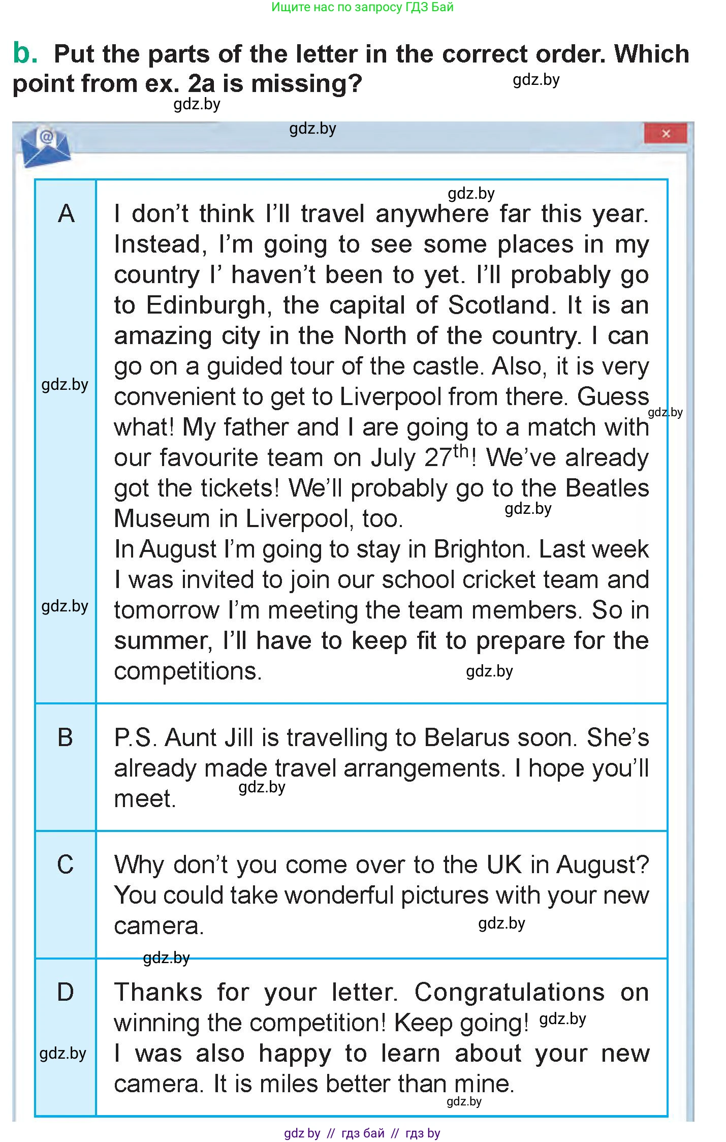 Английский язык (english), 7 класс Учебник (Student's book), авторы: Демченко Наталья Валентиновна, Севрюкова Татьяна Юрьевна, Юхнель Наталья Валентиновна, Наумова Елена Георгиевна, Манешина А В, Маслёнченко Н А, издательство Вышэйшая школа, Минск, 2019, оранжевого цвета, Часть ( Part) 2, страница 119, номер 2, Условие (продолжение 2)