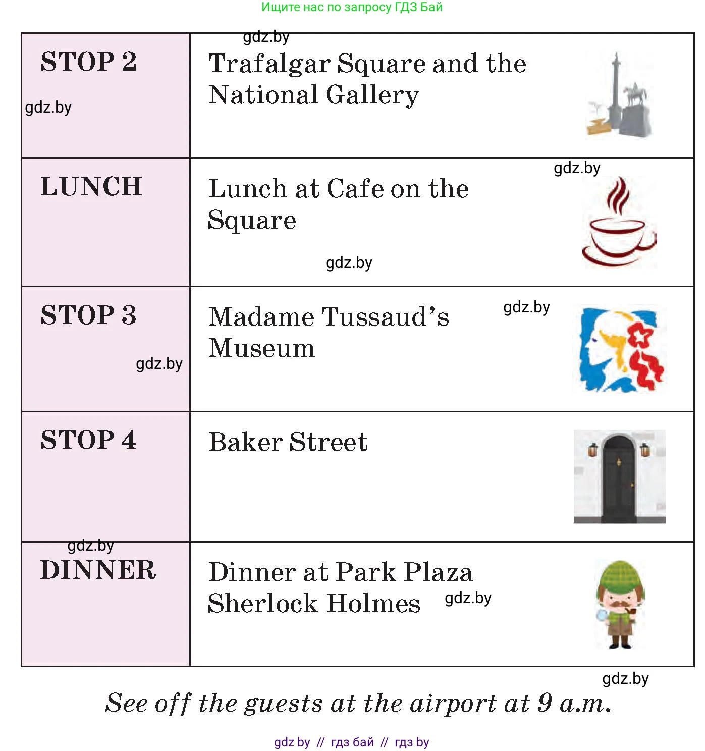 Английский язык (english), 7 класс Учебник (Student's book), авторы: Демченко Наталья Валентиновна, Севрюкова Татьяна Юрьевна, Юхнель Наталья Валентиновна, Наумова Елена Георгиевна, Манешина А В, Маслёнченко Н А, издательство Вышэйшая школа, Минск, 2019, оранжевого цвета, Часть ( Part) 2, страница 123, номер 2, Условие (продолжение 3)