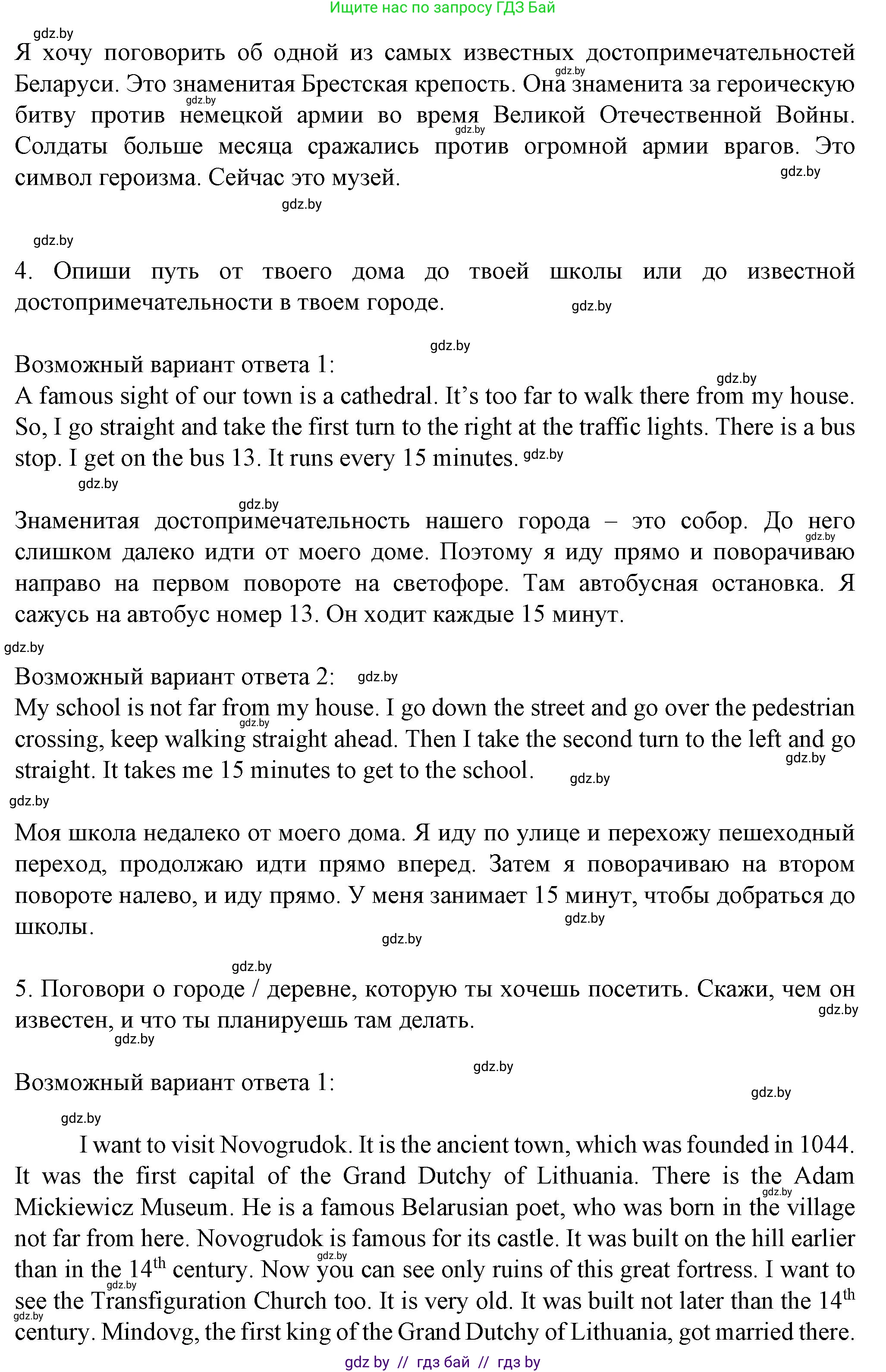 Английский язык (english), 7 класс Учебник (Student's book), авторы: Демченко Наталья Валентиновна, Севрюкова Татьяна Юрьевна, Юхнель Наталья Валентиновна, Наумова Елена Георгиевна, Манешина А В, Маслёнченко Н А, издательство Вышэйшая школа, Минск, 2019, оранжевого цвета, Часть ( Part) 2, страница 90, Решение (продолжение 5)
