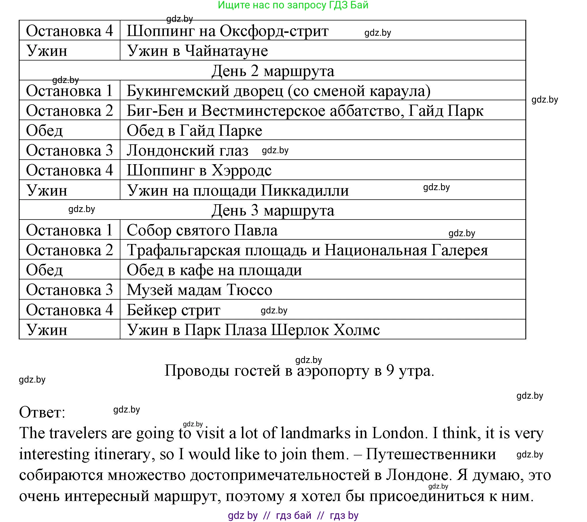 Английский язык (english), 7 класс Учебник (Student's book), авторы: Демченко Наталья Валентиновна, Севрюкова Татьяна Юрьевна, Юхнель Наталья Валентиновна, Наумова Елена Георгиевна, Манешина А В, Маслёнченко Н А, издательство Вышэйшая школа, Минск, 2019, оранжевого цвета, Часть ( Part) 2, страница 123, номер 2, Решение (продолжение 2)