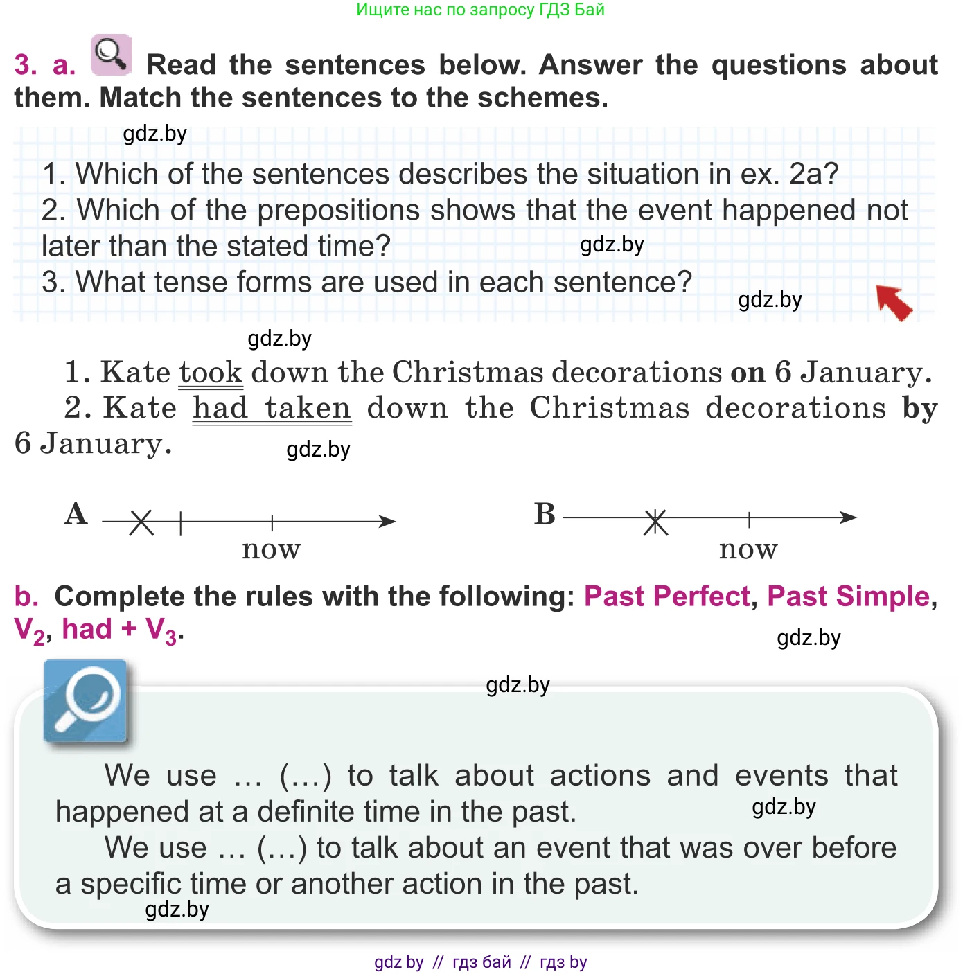 Английский язык (english), 8 класс Учебник, авторы: Демченко Наталья Валентиновна, Севрюкова Татьяна Юрьевна, Наумова Елена Георгиевна, Рыбалко О Н, Манешина А В, Маслёнченко Н А, Бушуева Эдите Владиславовна, издательство Вышэйшая школа, Минск, 2020, розового цвета, Часть ( Part) 2, страница 6, номер 3, Условие