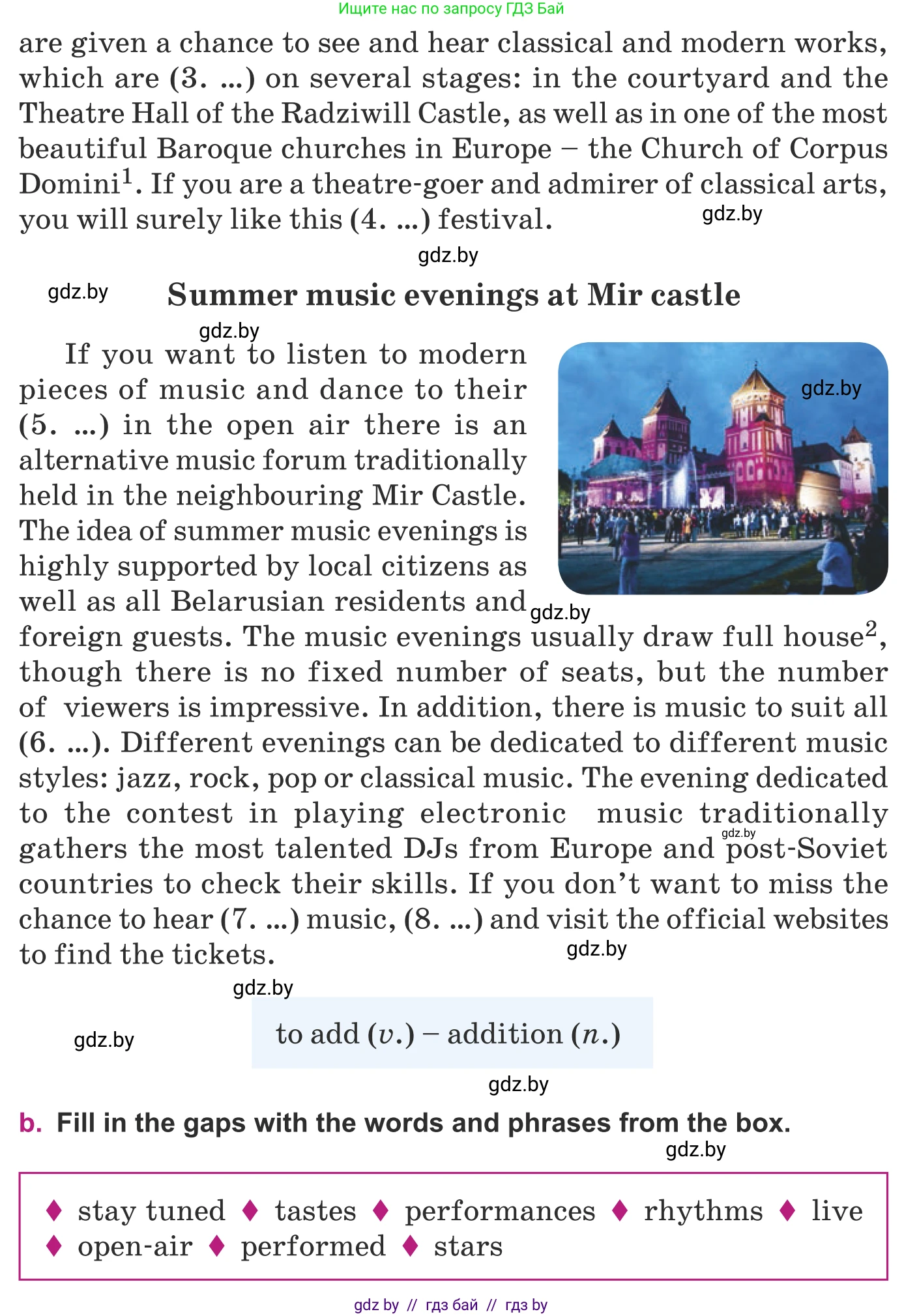 Английский язык (english), 8 класс Учебник, авторы: Демченко Наталья Валентиновна, Севрюкова Татьяна Юрьевна, Наумова Елена Георгиевна, Рыбалко О Н, Манешина А В, Маслёнченко Н А, Бушуева Эдите Владиславовна, издательство Вышэйшая школа, Минск, 2020, розового цвета, Часть ( Part) 2, страница 90, номер 4, Условие (продолжение 2)