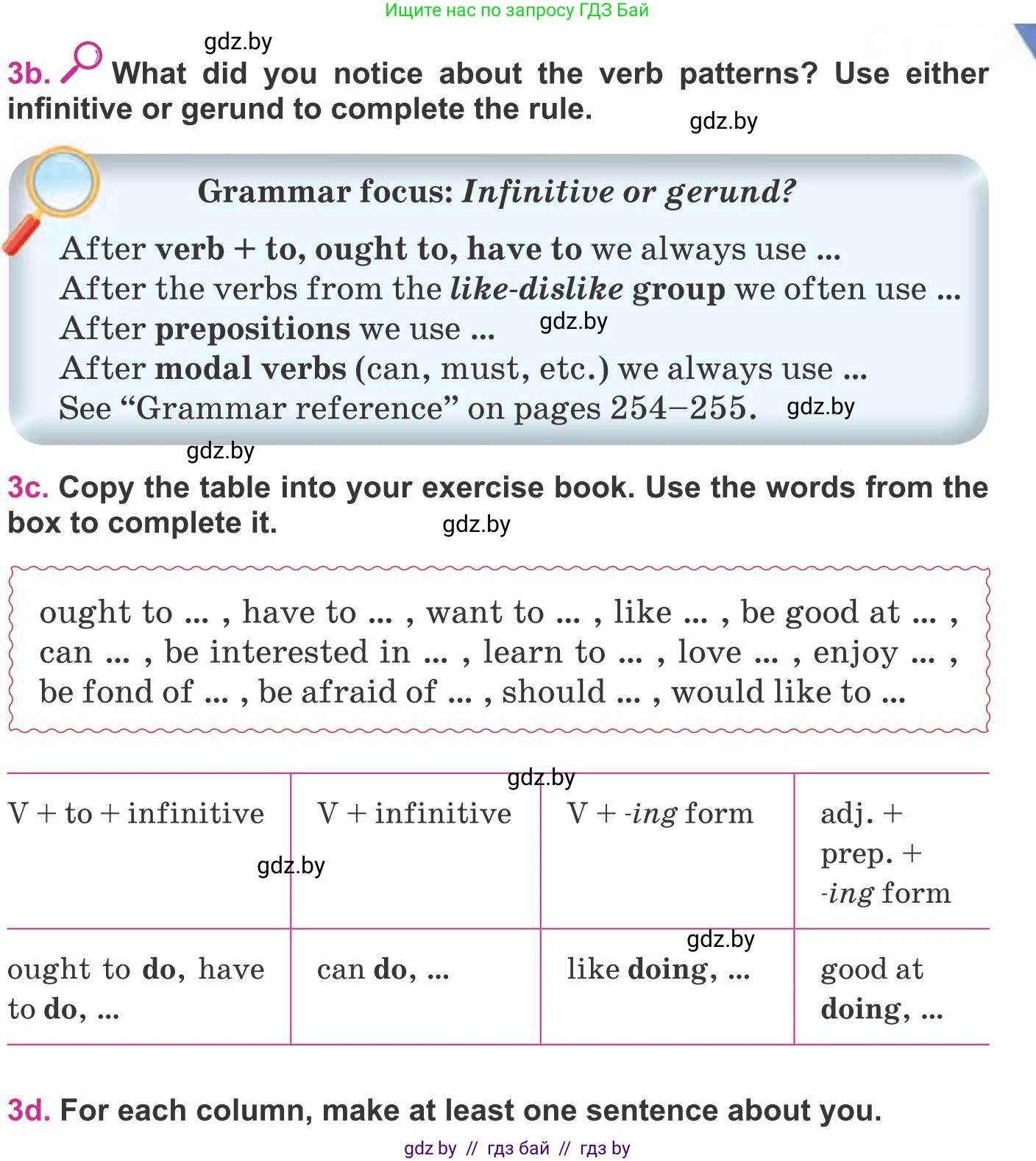 Английский язык (english), 8 класс Учебник, авторы: Лапицкая Людмила Михайловна (Lapitskaya Ludmila), Демченко Наталья Валентиновна, Калишевич Алла Ивановна, Юхнель Наталья Валентиновна, Волков Андрей Валерьевич, Севрюкова Татьяна Юрьевна, издательство Вышэйшая школа, Минск, 2021, бирюзового цвета, страница 53, номер 3, Условие (продолжение 2)