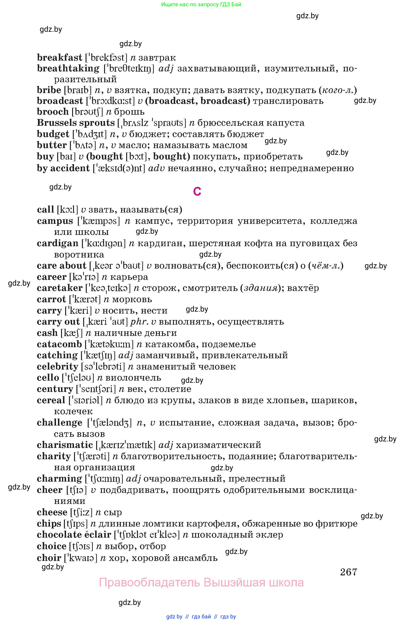 Английский язык (english), 8 класс Учебник, авторы: Лапицкая Людмила Михайловна (Lapitskaya Ludmila), Демченко Наталья Валентиновна, Калишевич Алла Ивановна, Юхнель Наталья Валентиновна, Волков Андрей Валерьевич, Севрюкова Татьяна Юрьевна, издательство Вышэйшая школа, Минск, 2021, бирюзового цвета, страница 267