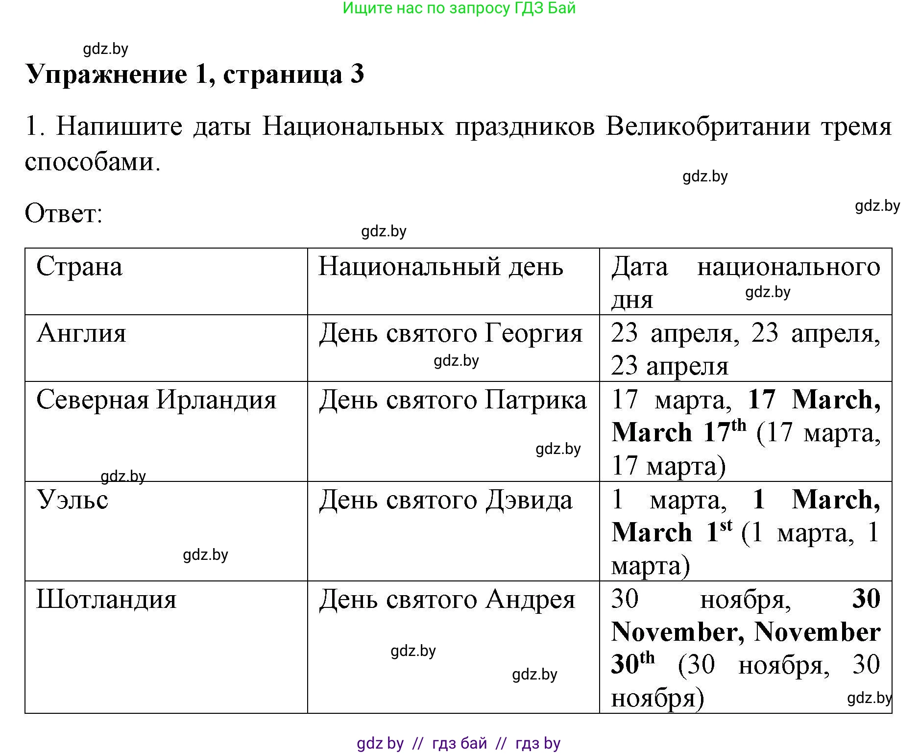 Английский язык (english), 8 класс рабочая тетрадь (activity book), авторы: Лапицкая Людмила Михайловна (Lapitskaya Ludmila), Демченко Наталья Валентиновна, Калишевич Алла Ивановна, Юхнель Наталья Валентиновна, Волков Андрей Валерьевич, Севрюкова Татьяна Юрьевна, издательство Аверсэв, Минск, 2021, салатового цвета, Часть ( Part) 2, страница 3, номер 1, Решение 1