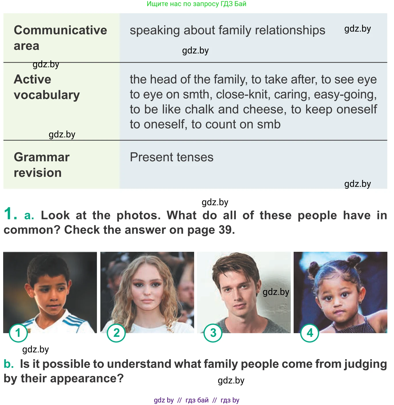 Английский язык (english), 9 класс Учебник (Student's book), авторы: Демченко Наталья Валентиновна, Юхнель Наталья Валентиновна, Романчук Вероника Романовна, Малиновская Елена Александровна, Севрюкова Татьяна Юрьевна, издательство Вышэйшая школа, Минск, 2022, белого цвета, Часть ( Part) 1, страница 4, номер 1, Условие