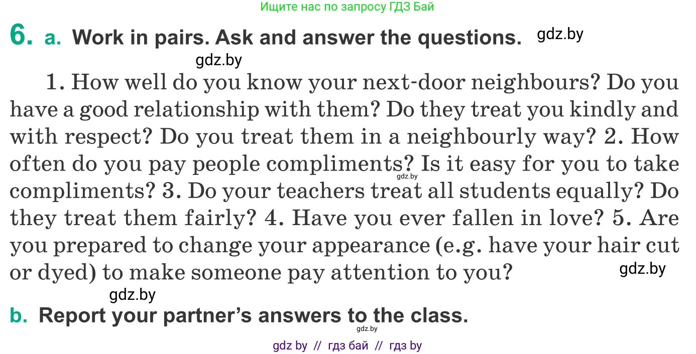 Английский язык (english), 9 класс Учебник (Student's book), авторы: Демченко Наталья Валентиновна, Юхнель Наталья Валентиновна, Романчук Вероника Романовна, Малиновская Елена Александровна, Севрюкова Татьяна Юрьевна, издательство Вышэйшая школа, Минск, 2022, белого цвета, Часть ( Part) 1, страница 49, номер 6, Условие