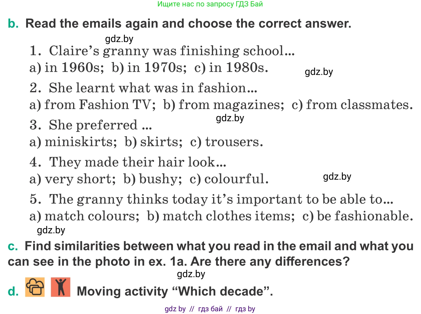 Английский язык (english), 9 класс Учебник (Student's book), авторы: Демченко Наталья Валентиновна, Юхнель Наталья Валентиновна, Романчук Вероника Романовна, Малиновская Елена Александровна, Севрюкова Татьяна Юрьевна, издательство Вышэйшая школа, Минск, 2022, белого цвета, Часть ( Part) 1, страница 126, номер 2, Условие (продолжение 3)