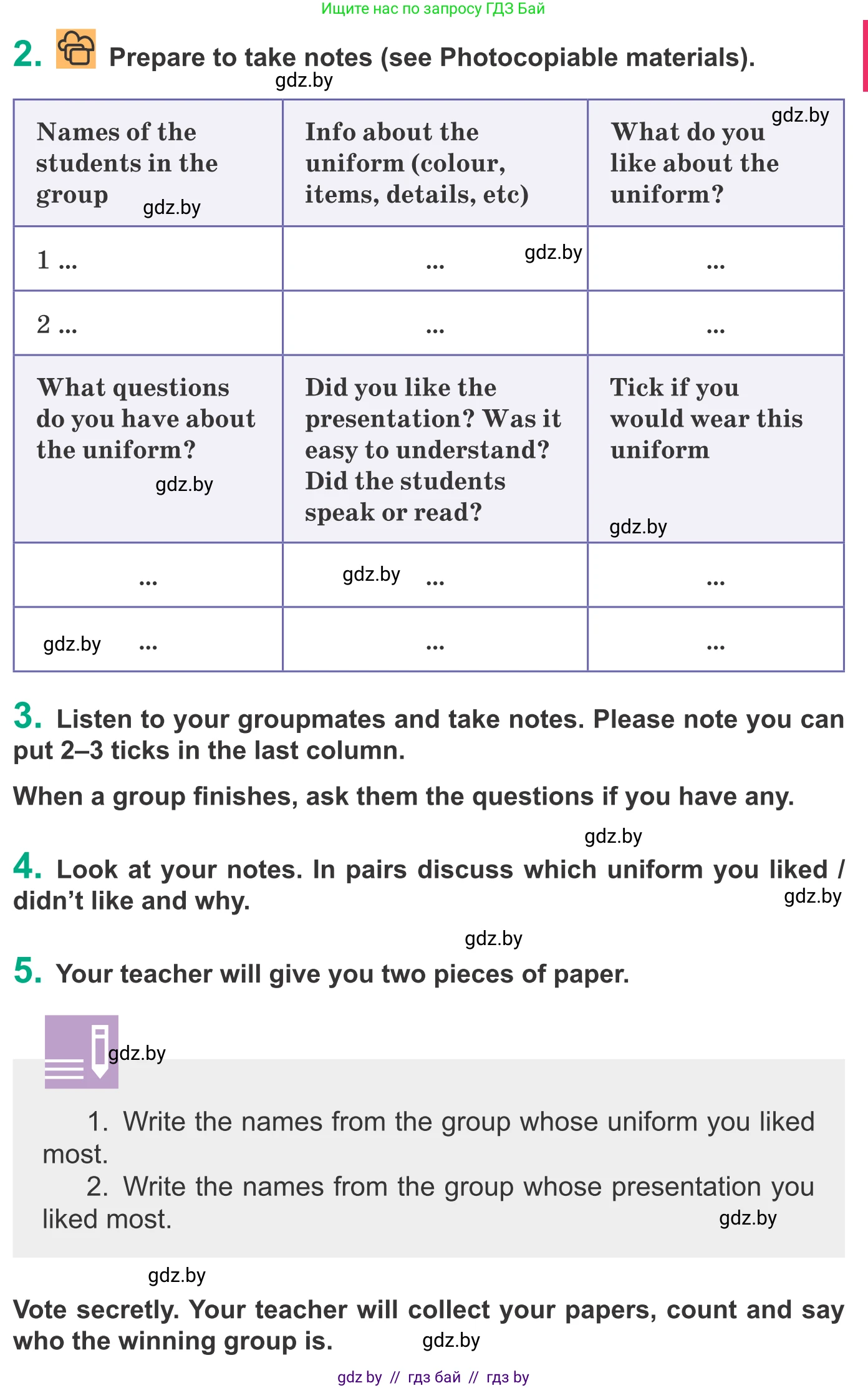 Английский язык (english), 9 класс Учебник (Student's book), авторы: Демченко Наталья Валентиновна, Юхнель Наталья Валентиновна, Романчук Вероника Романовна, Малиновская Елена Александровна, Севрюкова Татьяна Юрьевна, издательство Вышэйшая школа, Минск, 2022, белого цвета, Часть ( Part) 1, страница 140, Условие (продолжение 2)