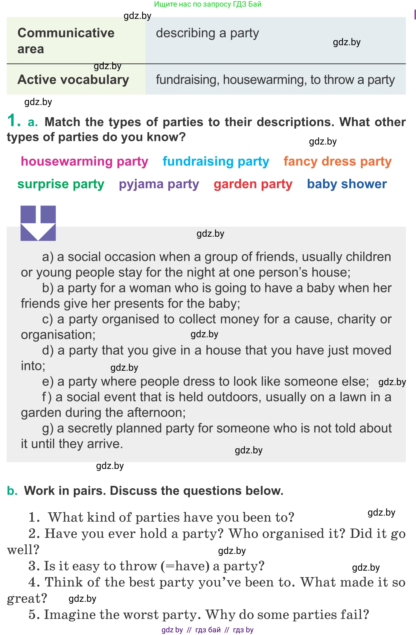 Английский язык (english), 9 класс Учебник (Student's book), авторы: Демченко Наталья Валентиновна, Юхнель Наталья Валентиновна, Романчук Вероника Романовна, Малиновская Елена Александровна, Севрюкова Татьяна Юрьевна, издательство Вышэйшая школа, Минск, 2022, белого цвета, Часть ( Part) 2, страница 53, номер 1, Условие