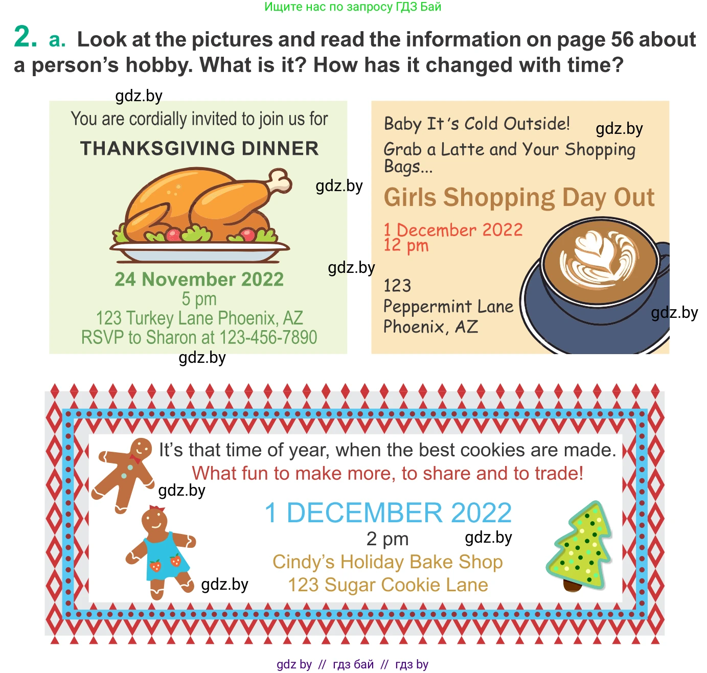 Английский язык (english), 9 класс Учебник (Student's book), авторы: Демченко Наталья Валентиновна, Юхнель Наталья Валентиновна, Романчук Вероника Романовна, Малиновская Елена Александровна, Севрюкова Татьяна Юрьевна, издательство Вышэйшая школа, Минск, 2022, белого цвета, Часть ( Part) 2, страница 55, номер 2, Условие